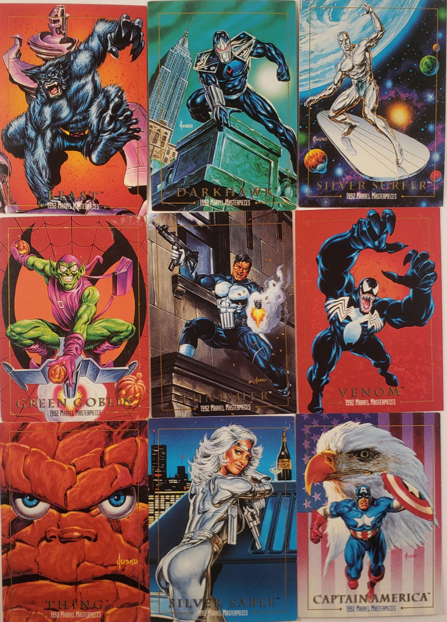 1992 Marvel Masterpieces