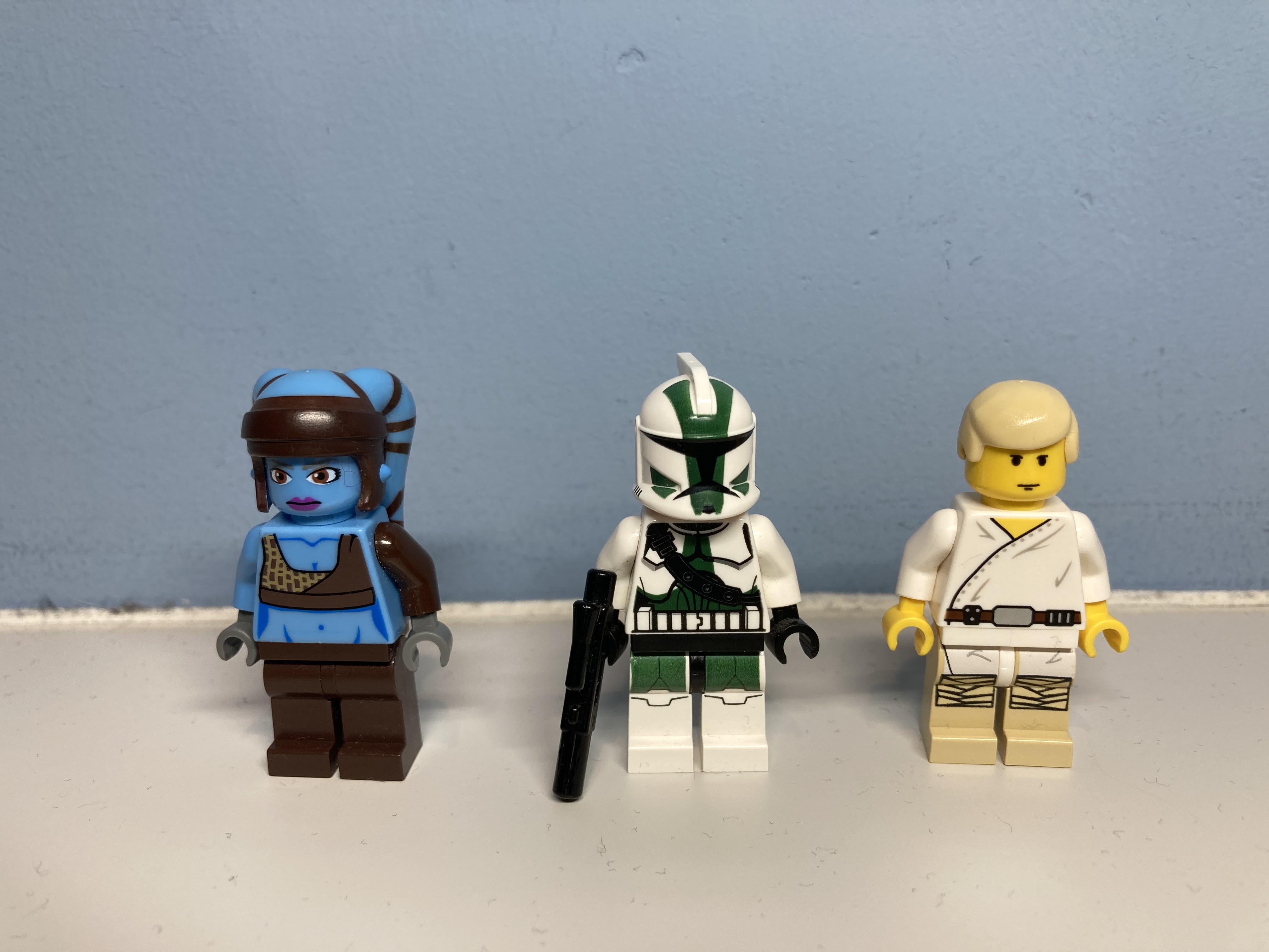 My three rarest Star Wars minifigures r/lego