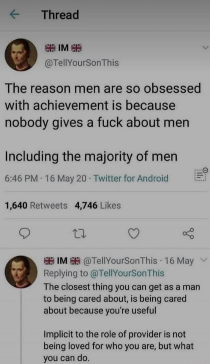 An interesting find on Twitter, it's like Chris Rock said "Only Women