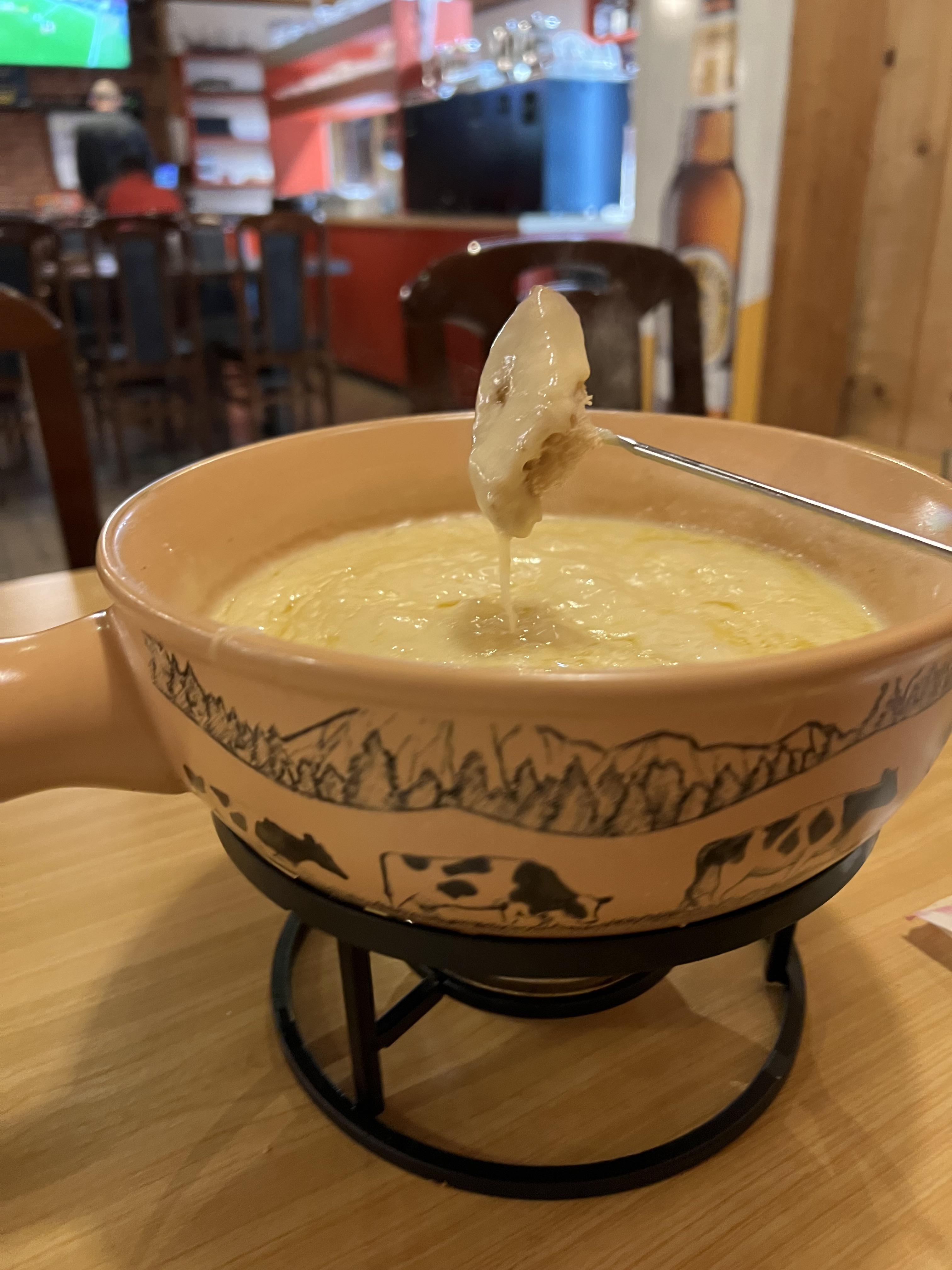 Cheese fondue in Switzerland r/Cheese