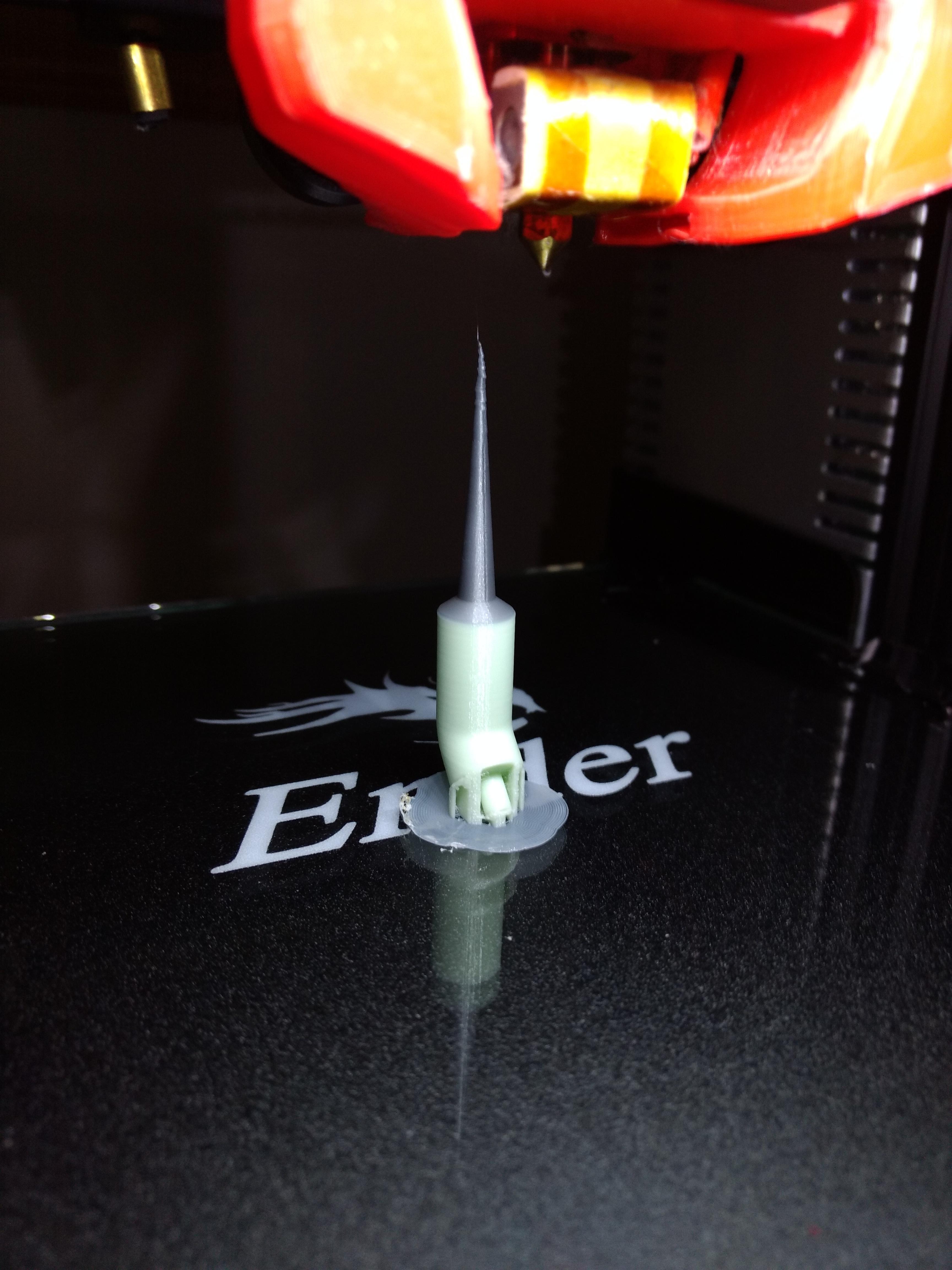 First successful filament swap mid print. It's the little victories