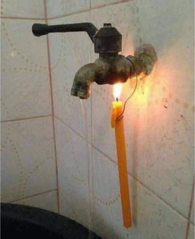 Found this on Facebook. DIY water heater r/Lowtechbrilliance