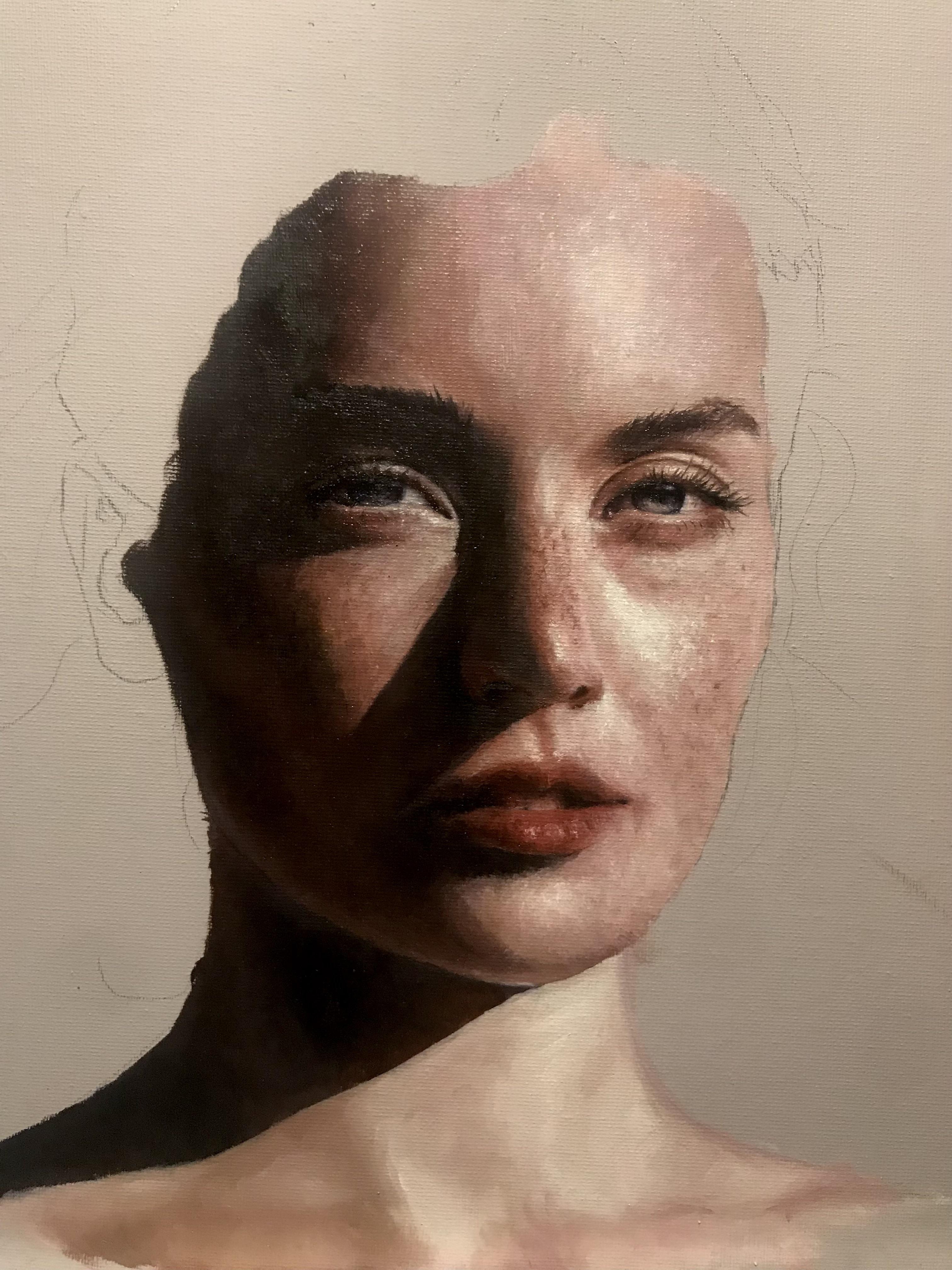 My oil painting in progress ) r/mildlyinteresting
