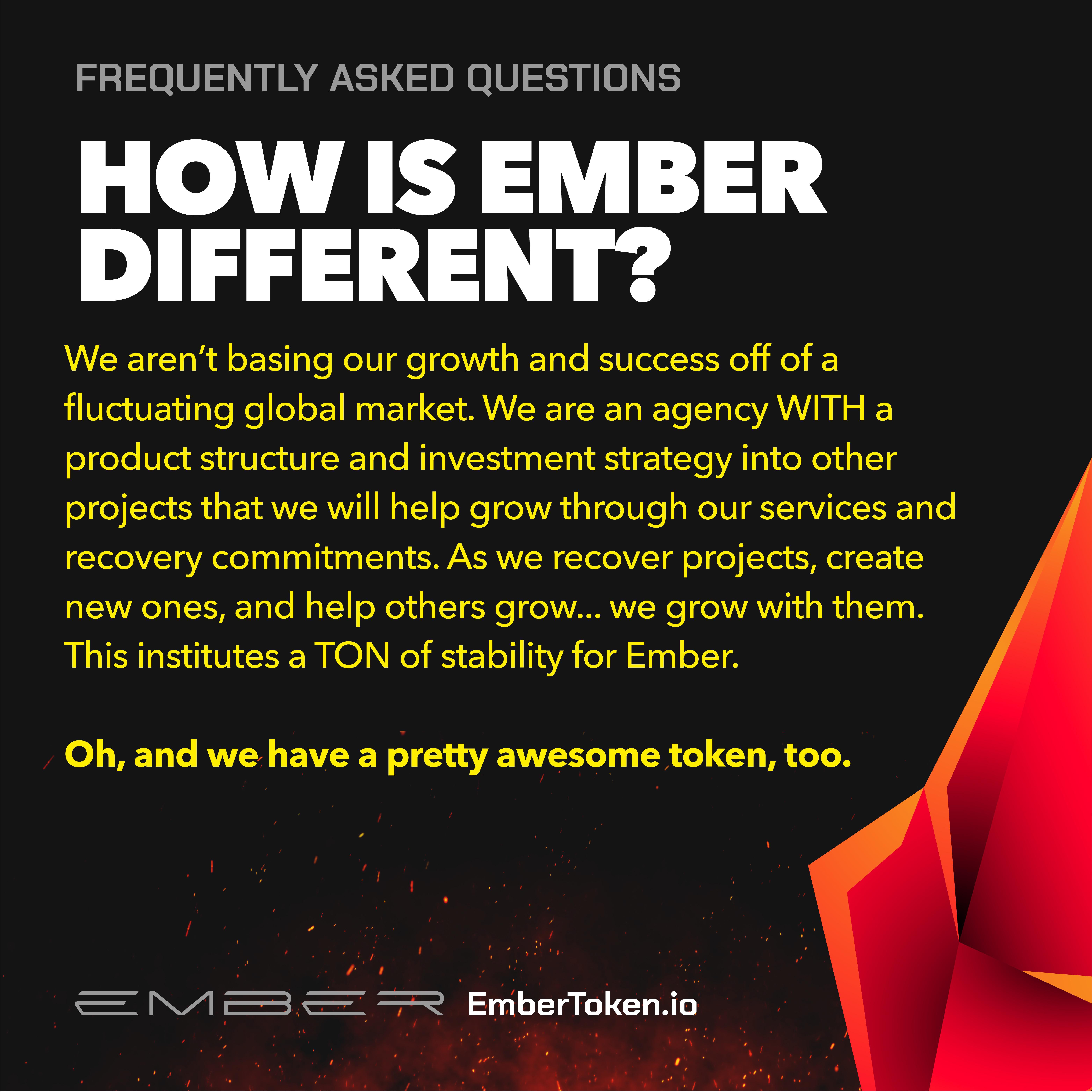 The Ember Token team is unmatched with its ability to produce