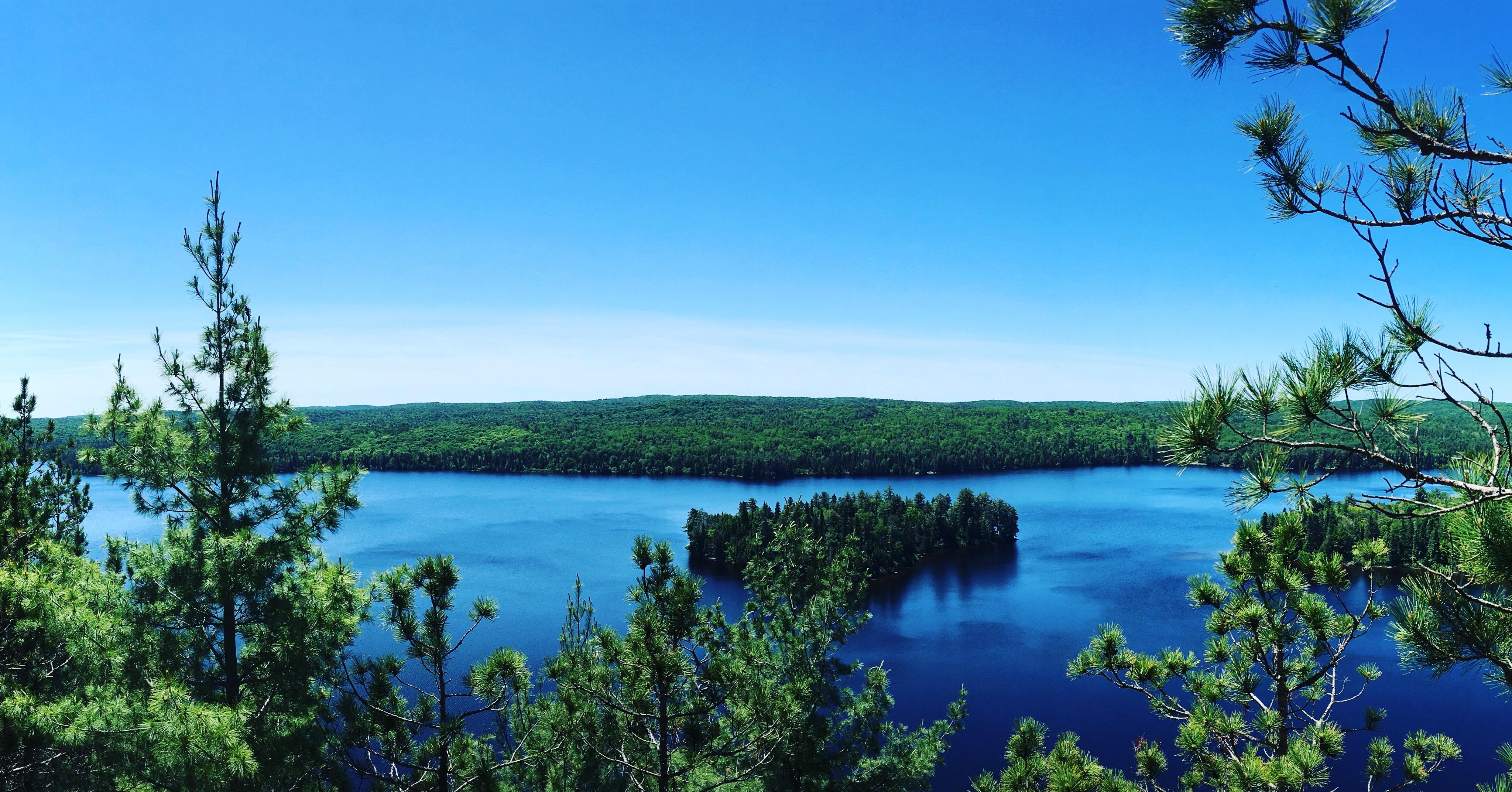 [OC] Beautiful view of Algonquin Provincial Park from Centennial Ridge