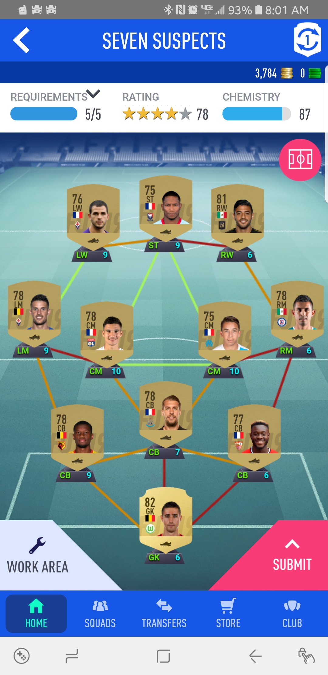 Hybrid league SBC seven suspects 5k for a 15k pack for yall if you want it FIFA