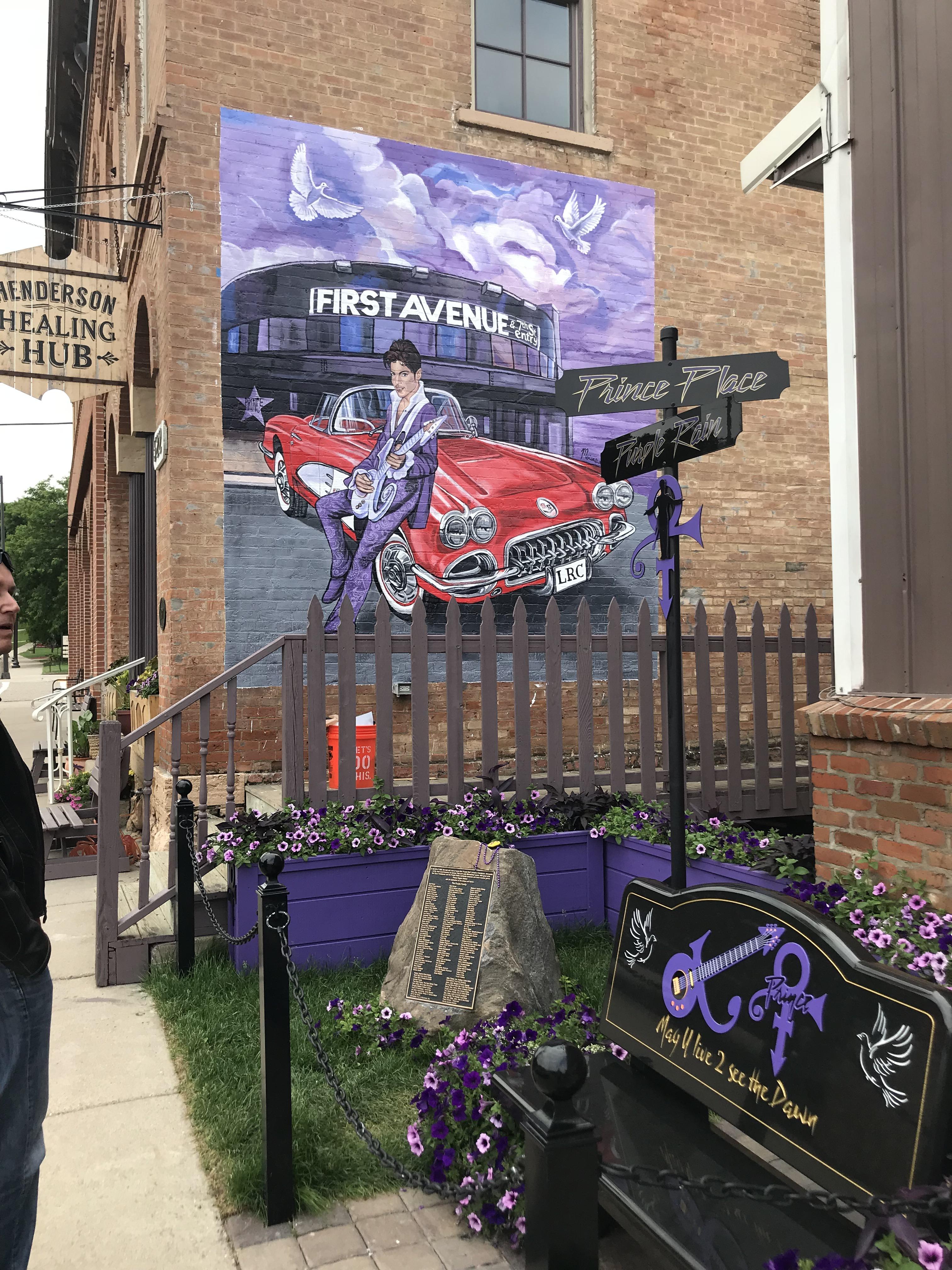 Prince’s place mural Henderson, MN r/minnesota