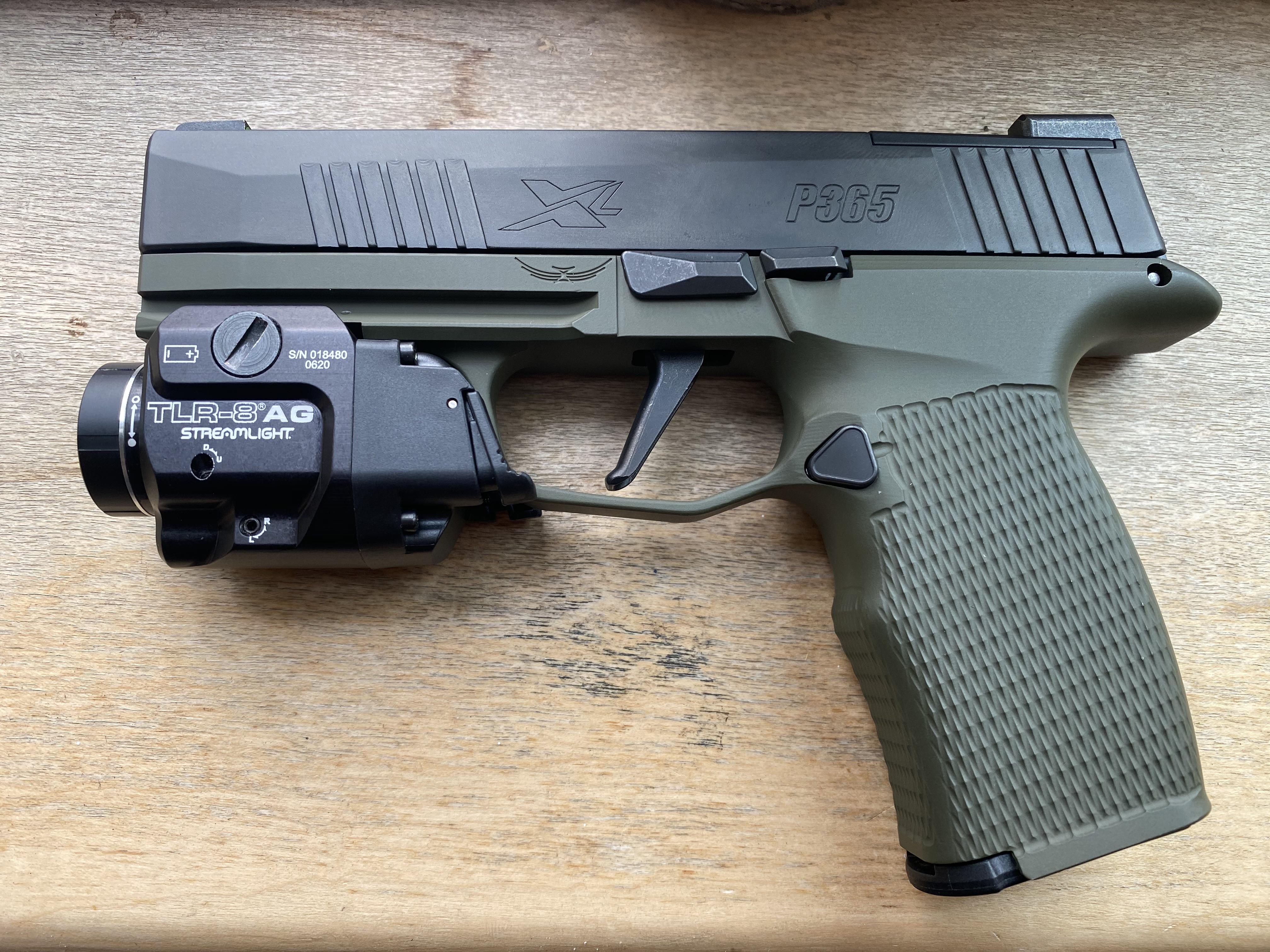 P365 XL with Icarus grip module and TLR8 r/SigSauer