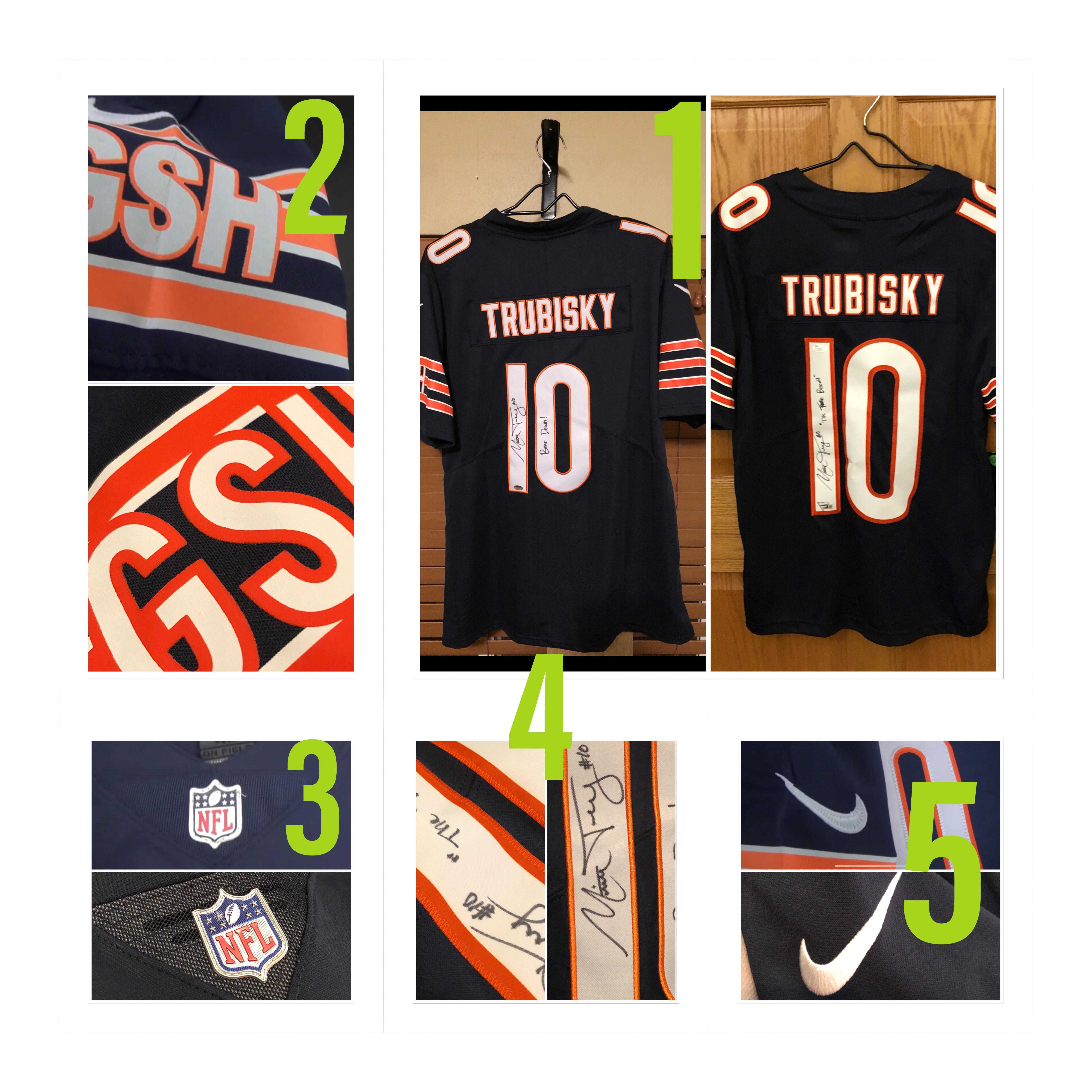 How to spot a fake Korean vs. Authentic Bears Jerseys r/CHIBears