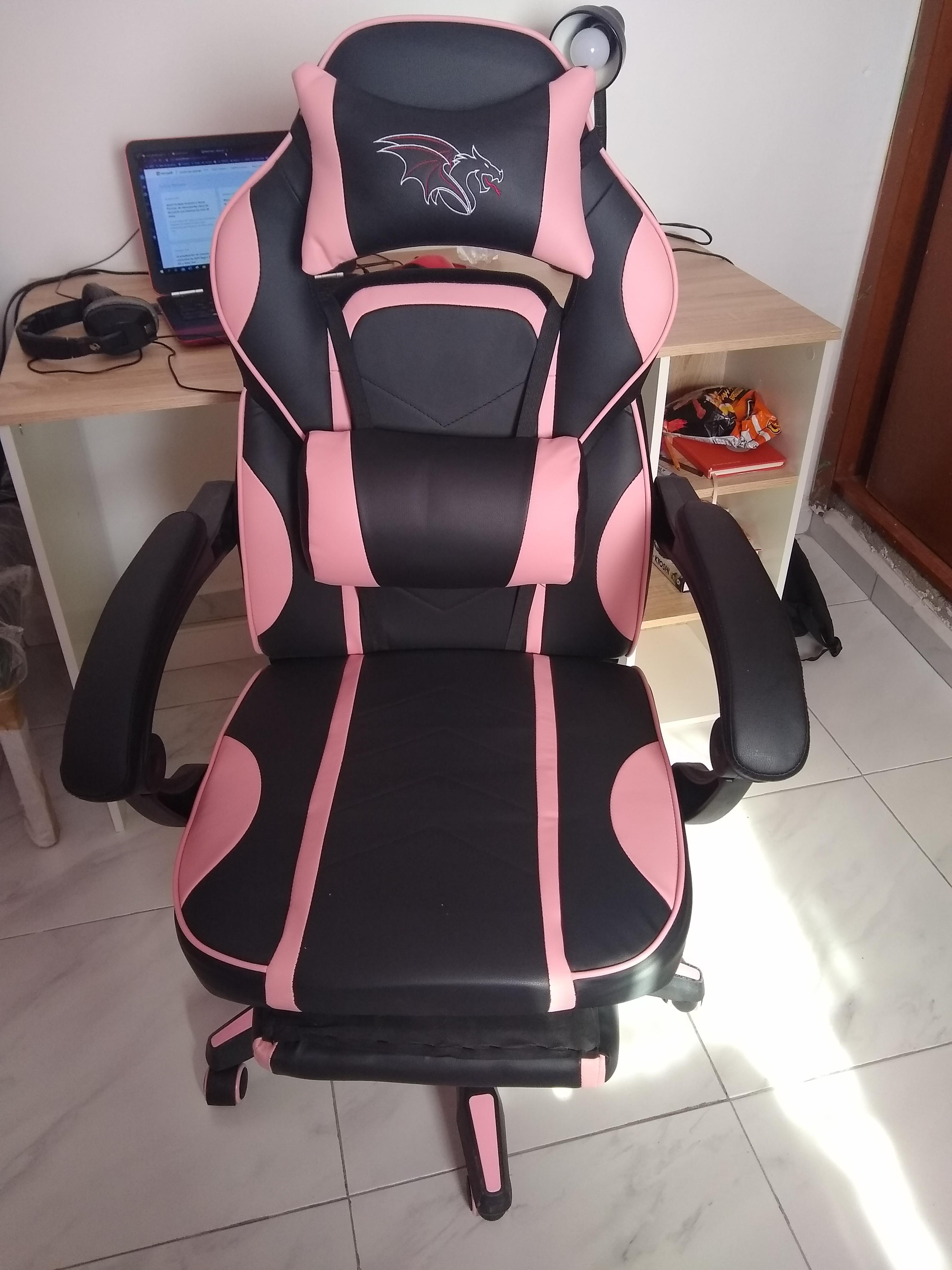 The Hotel leisure Descent hot pink gaming chair moth Fraction starved