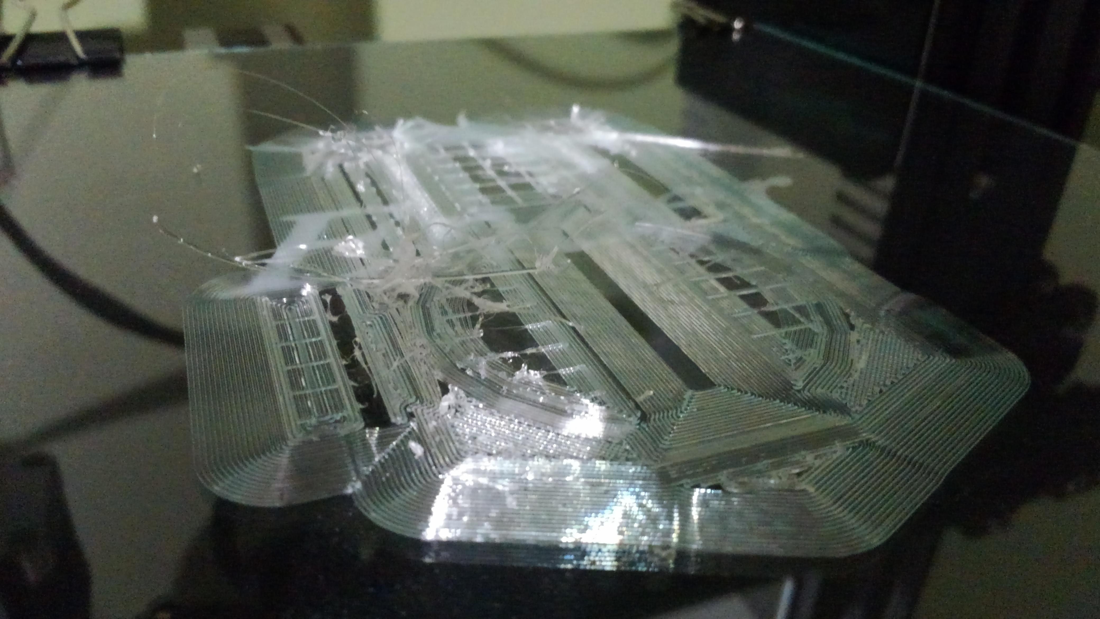 PETG doesn't seem to have any problem sticking to my glass bed but for