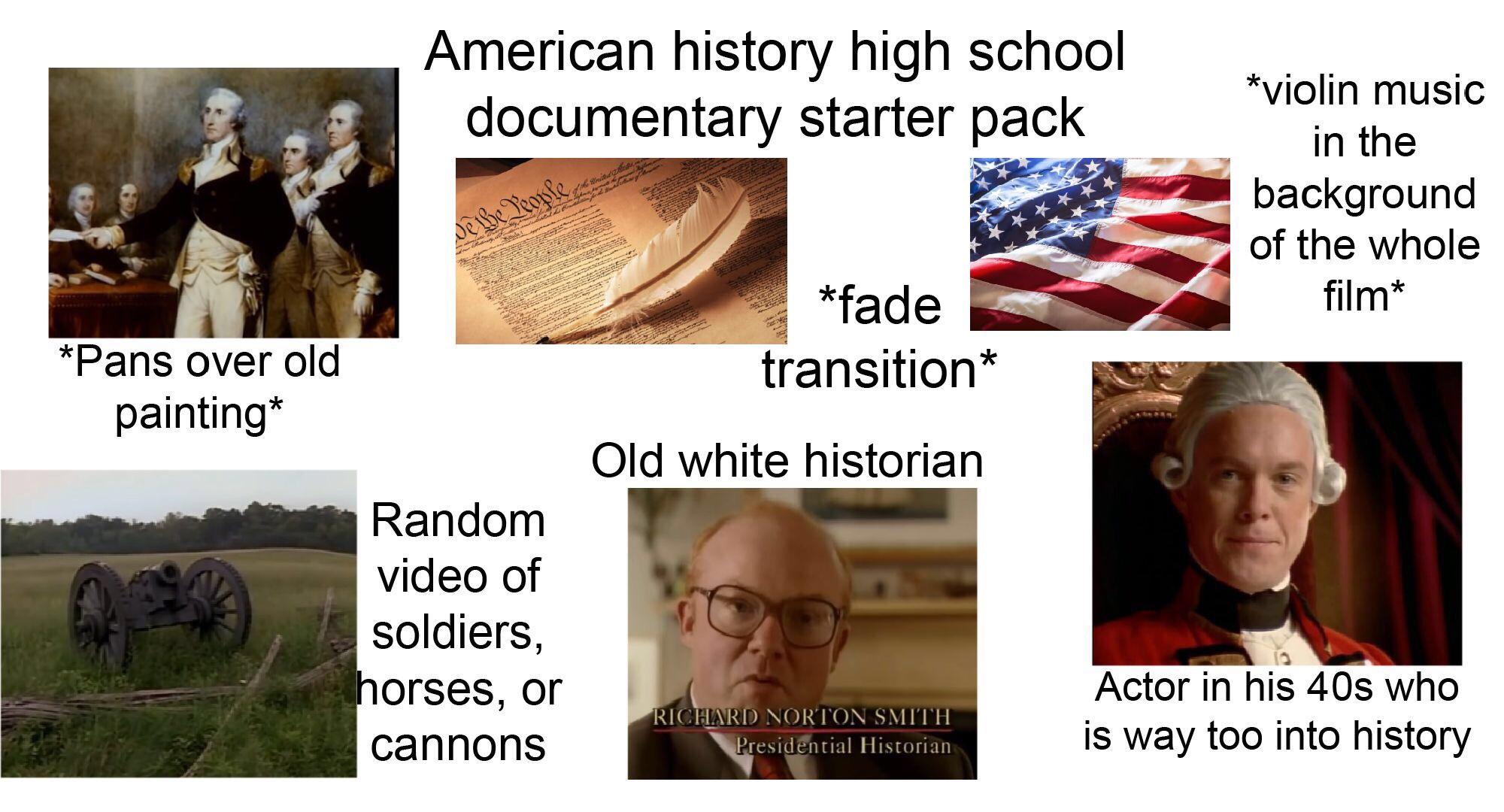 The American history high school documentary where everyone just slept