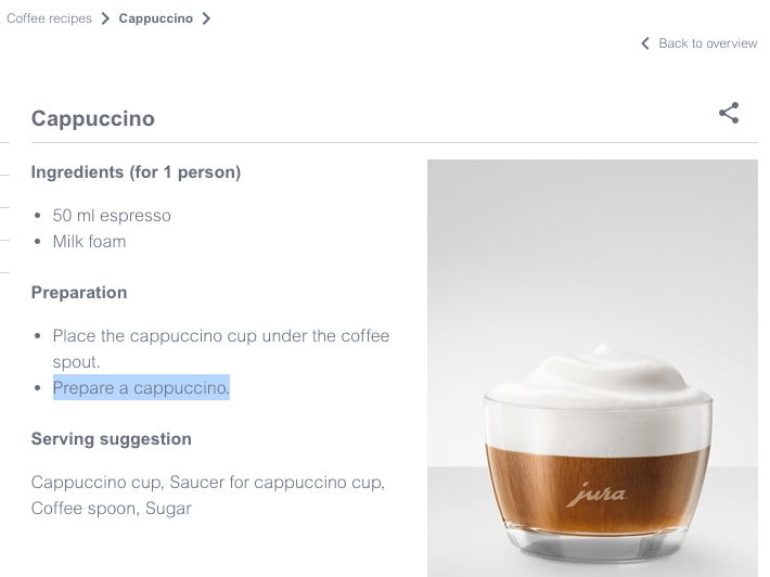 Coffee "recipe" from Jura... r/restofthefuckingowl