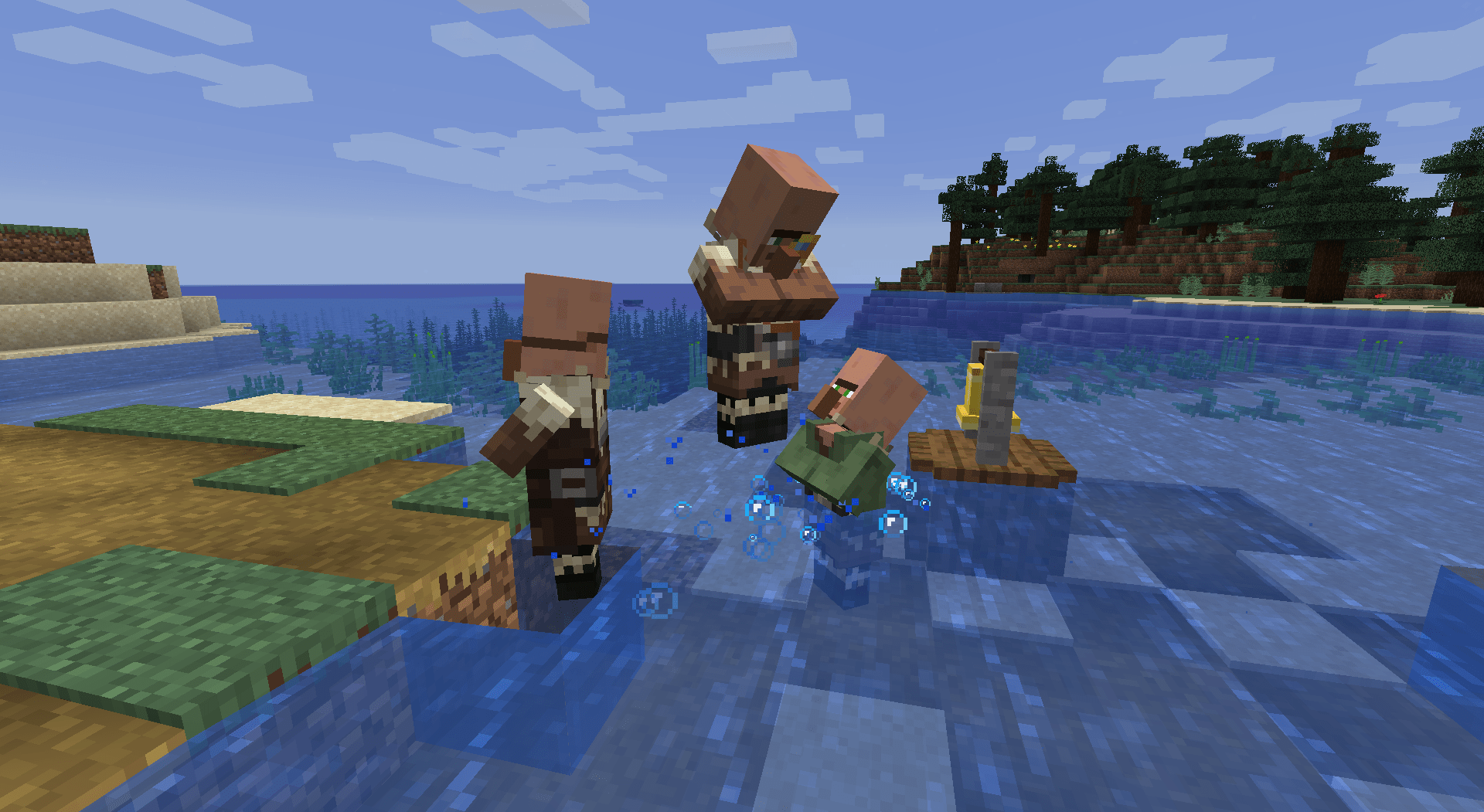 So the village bell spawned in water and their daily gathering became a