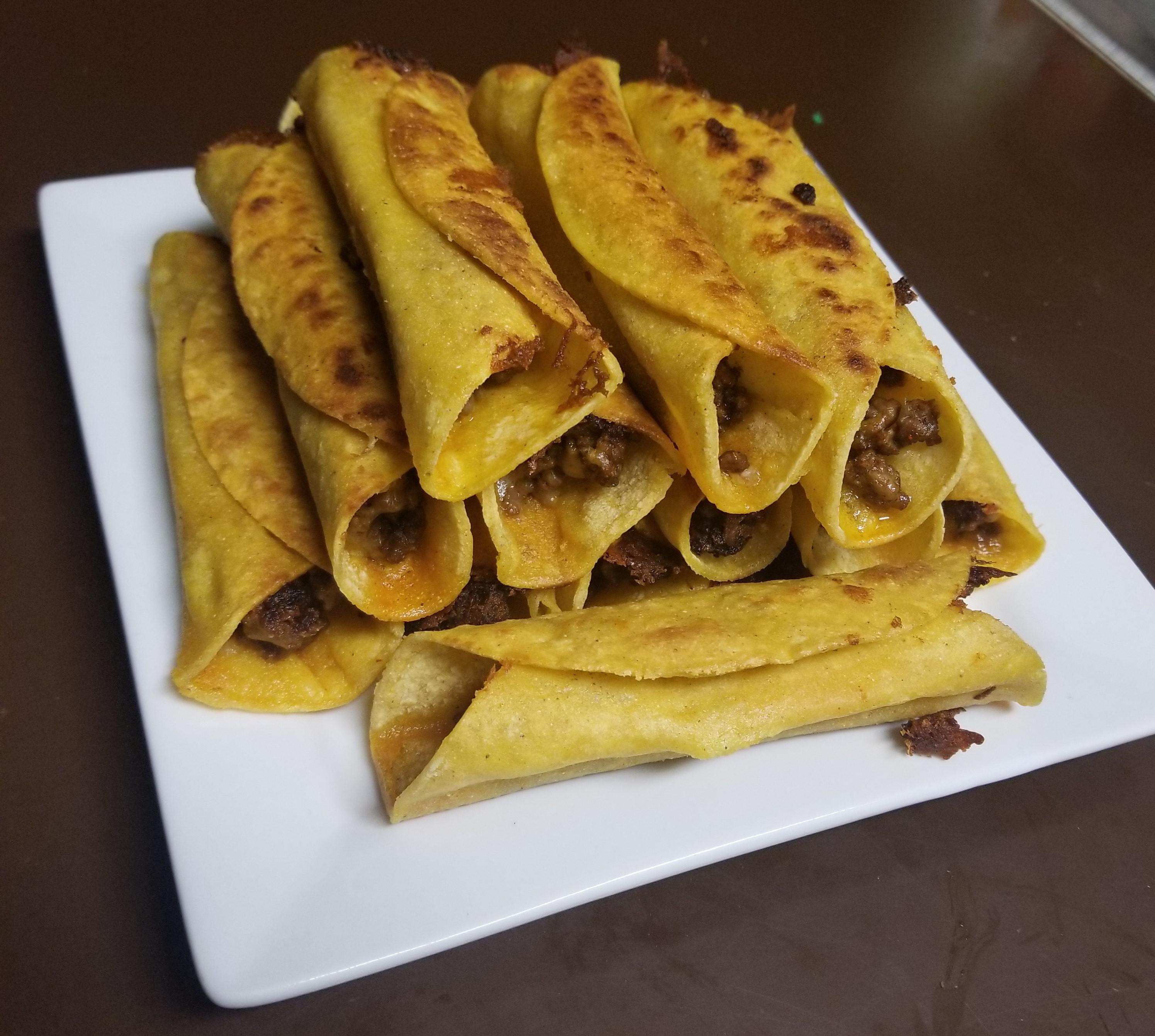 3Ingredient Beef Flautas (Recipe in Comments) r/budgetcooking