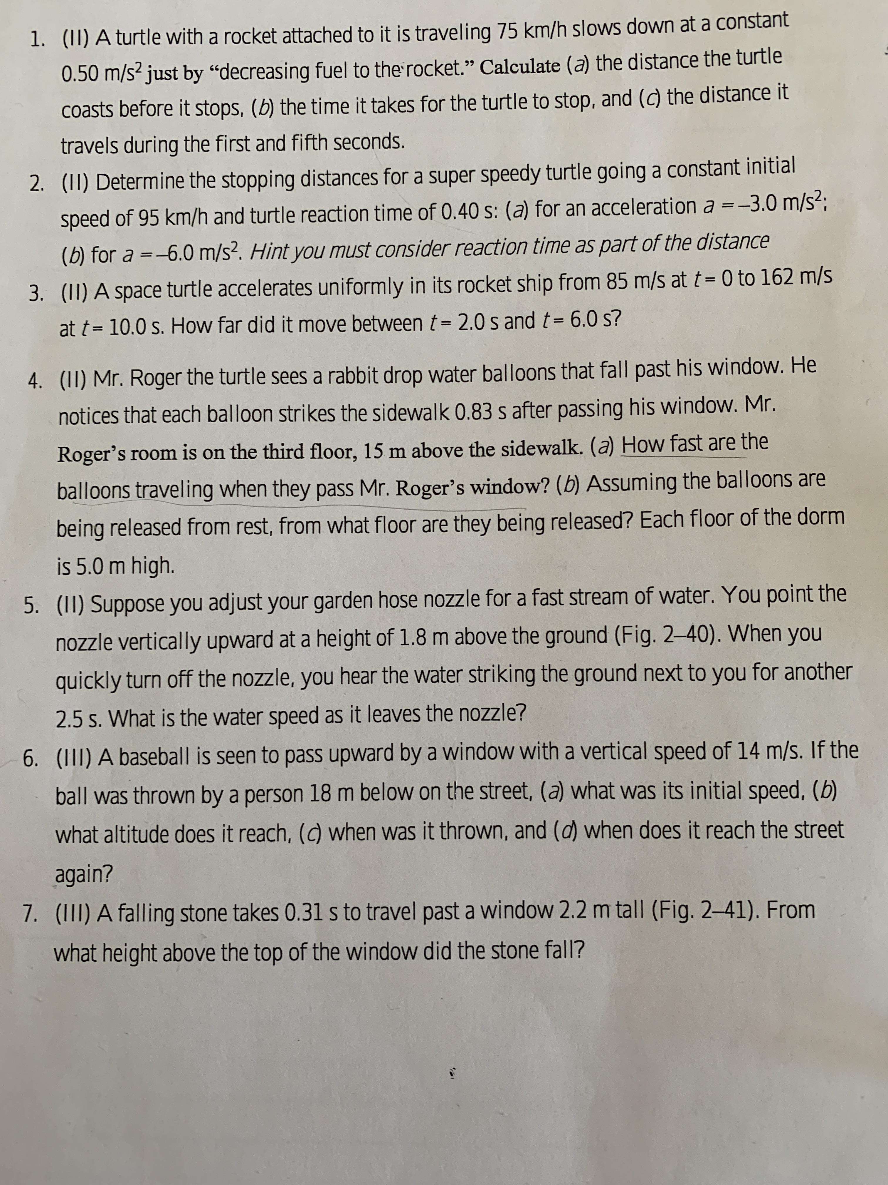[AP Physics 1 Free Fall] How to calculate speed given initial height
