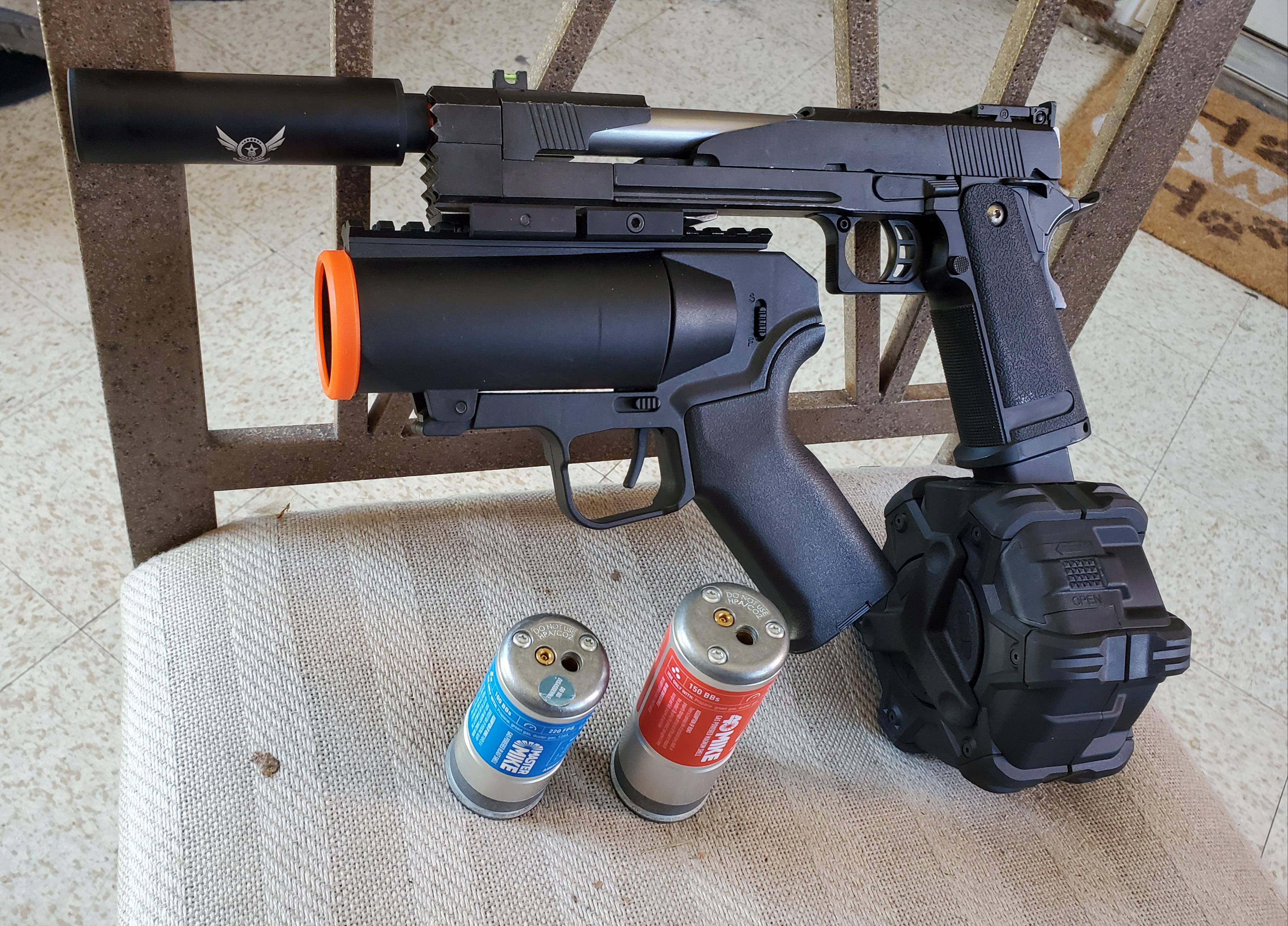 40 Mike Grenade Launcher Water Gun Top Defense Systems