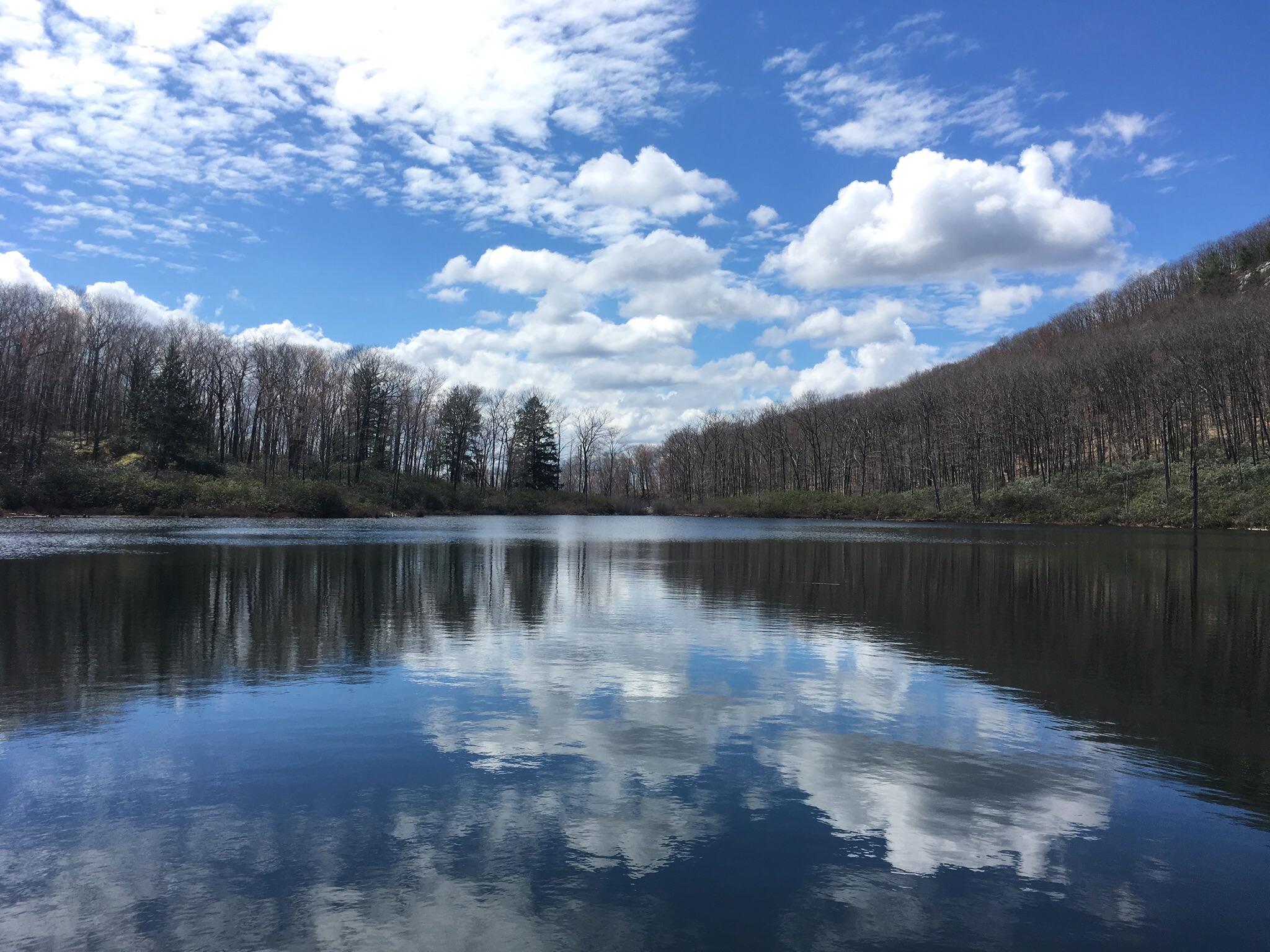 Indian Pond, Chesterfield a great hike and great views r/newhampshire