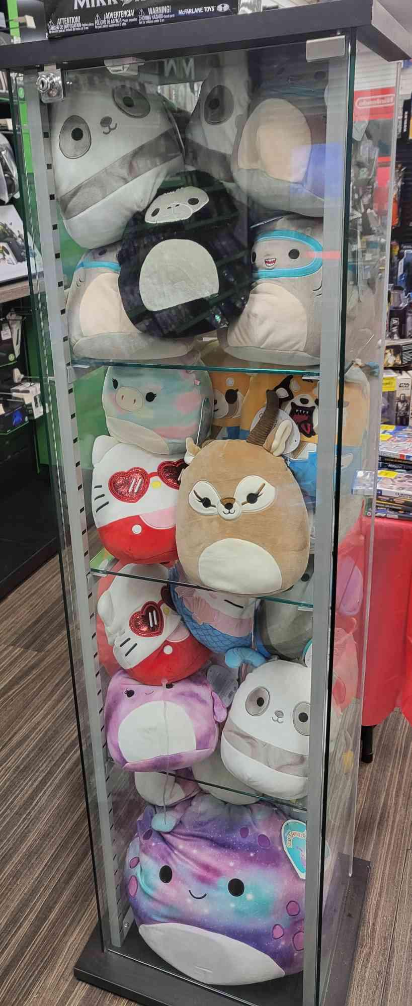 My friends Squishmallow display in his store r/squishmallow
