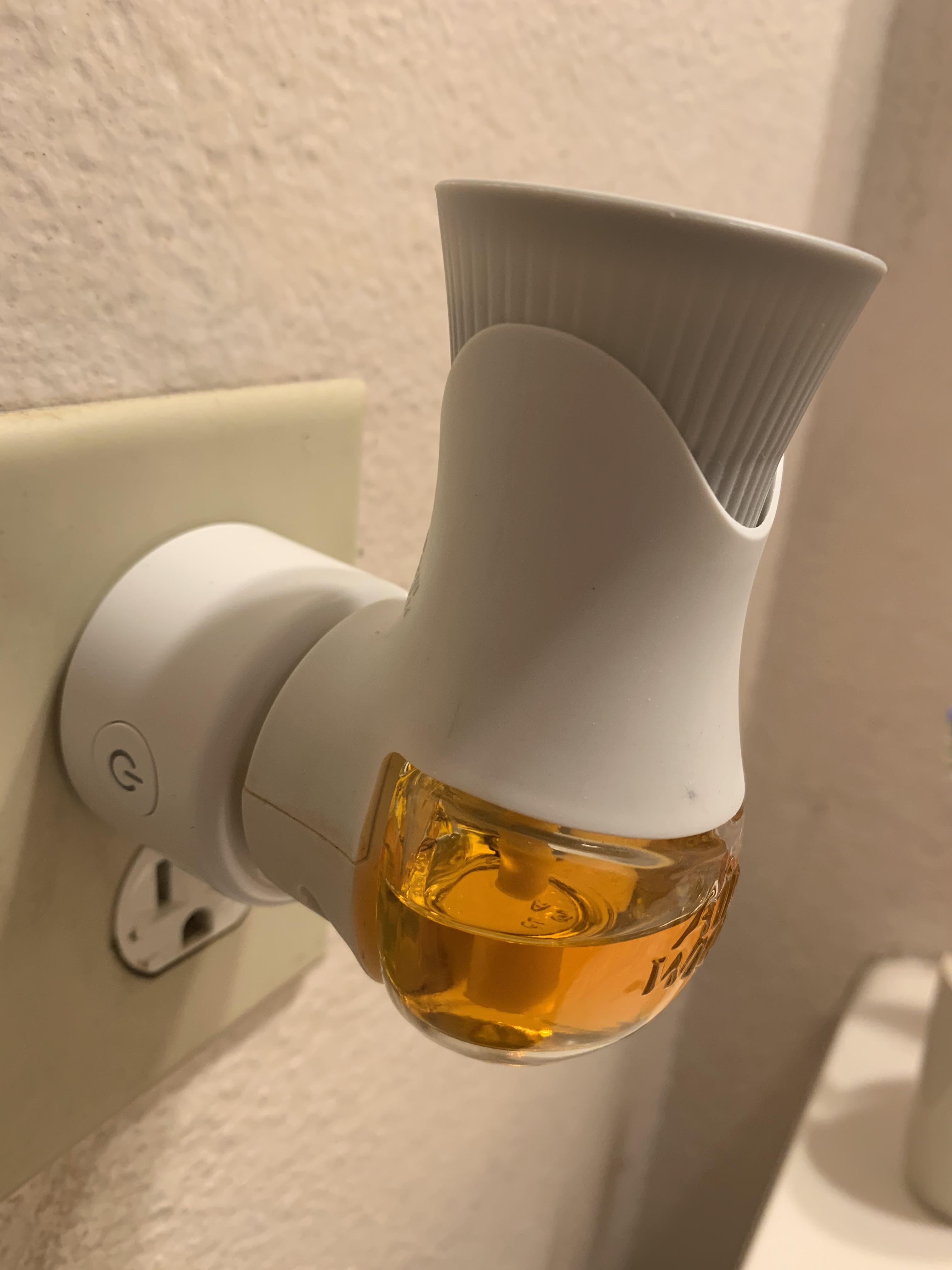 Pura Smart Diffuser. Just get a smart plug and hook it up to an