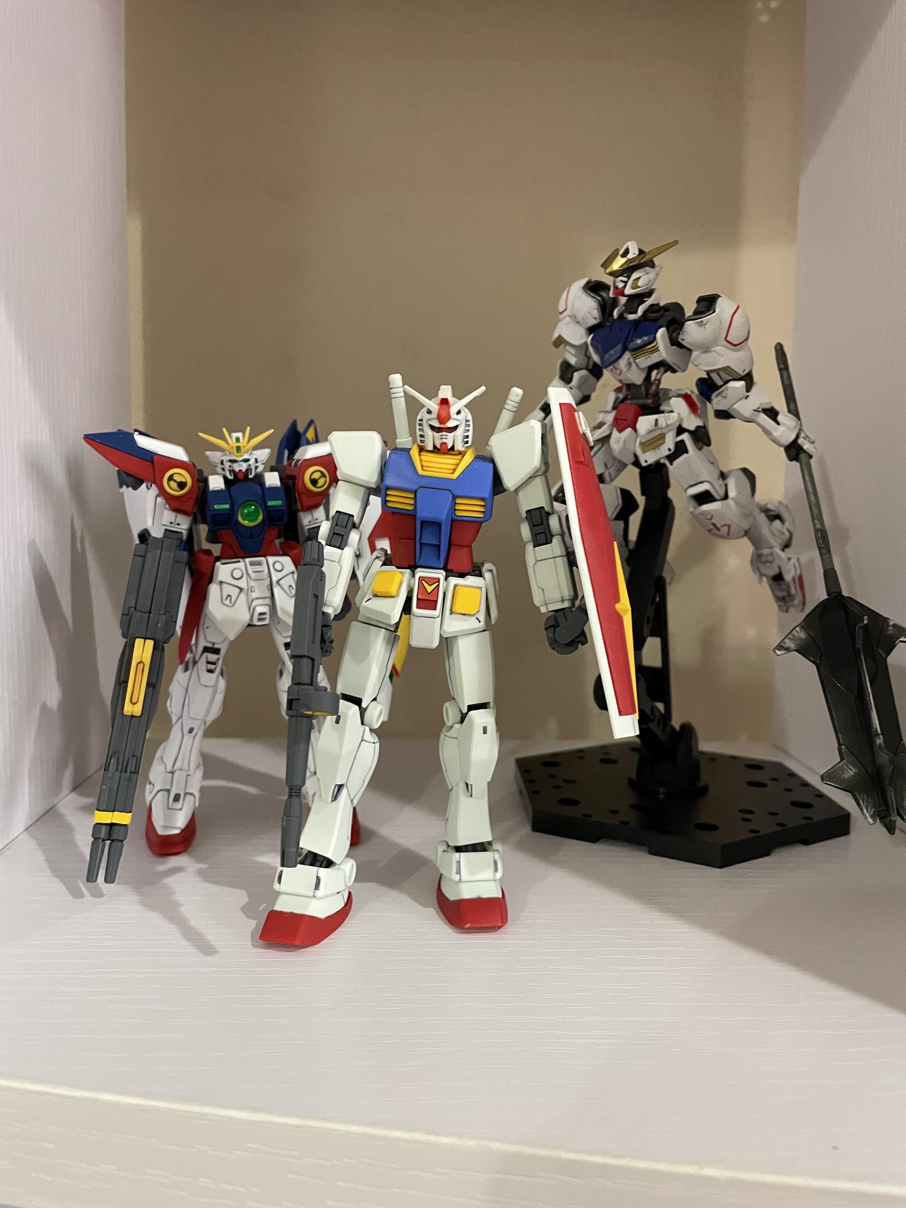 The “Oh dang, Target has Gundams?” Gang. My first three models and I’m
