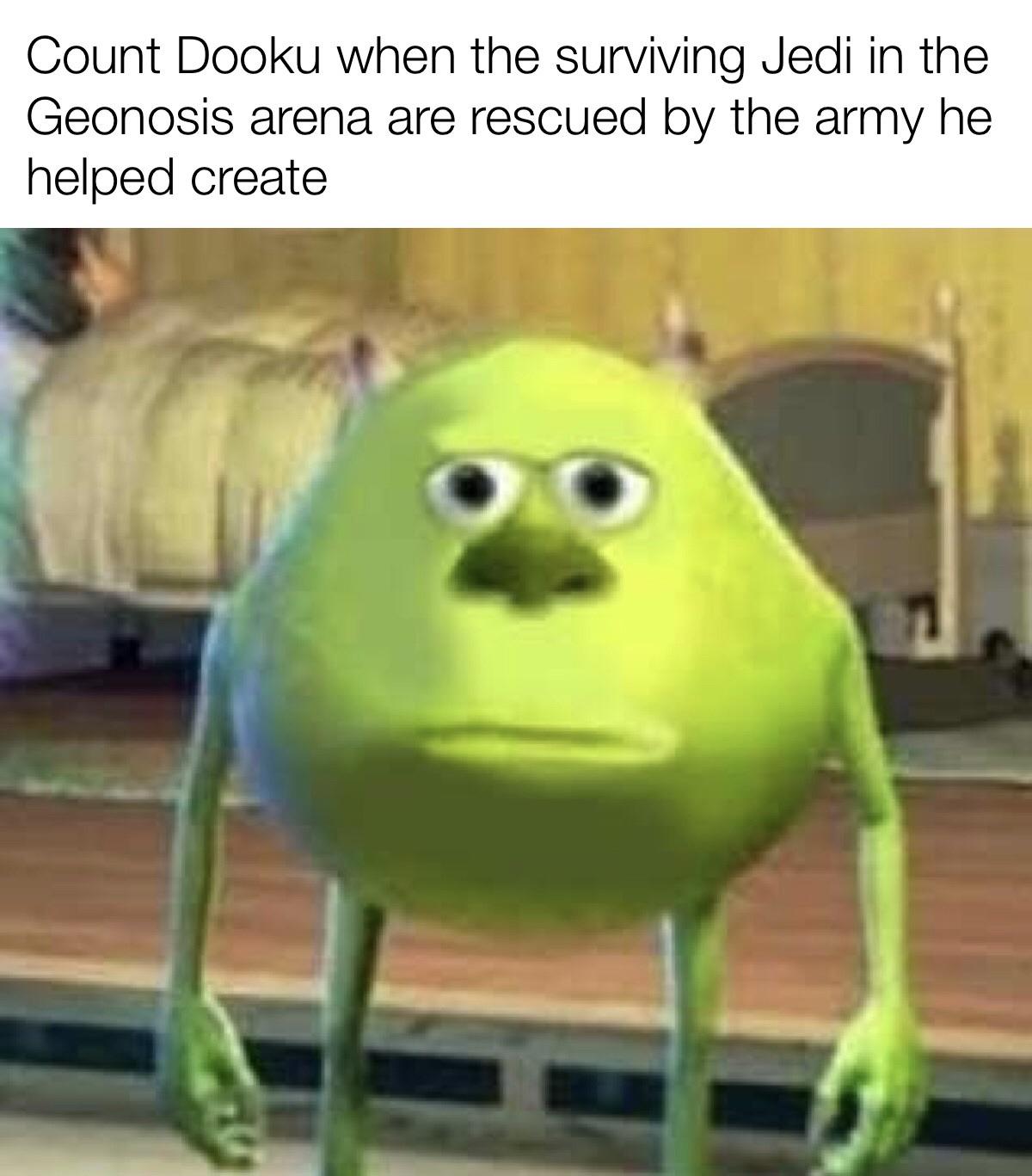 “I’m playing both sides so I always come out on top” PrequelMemes
