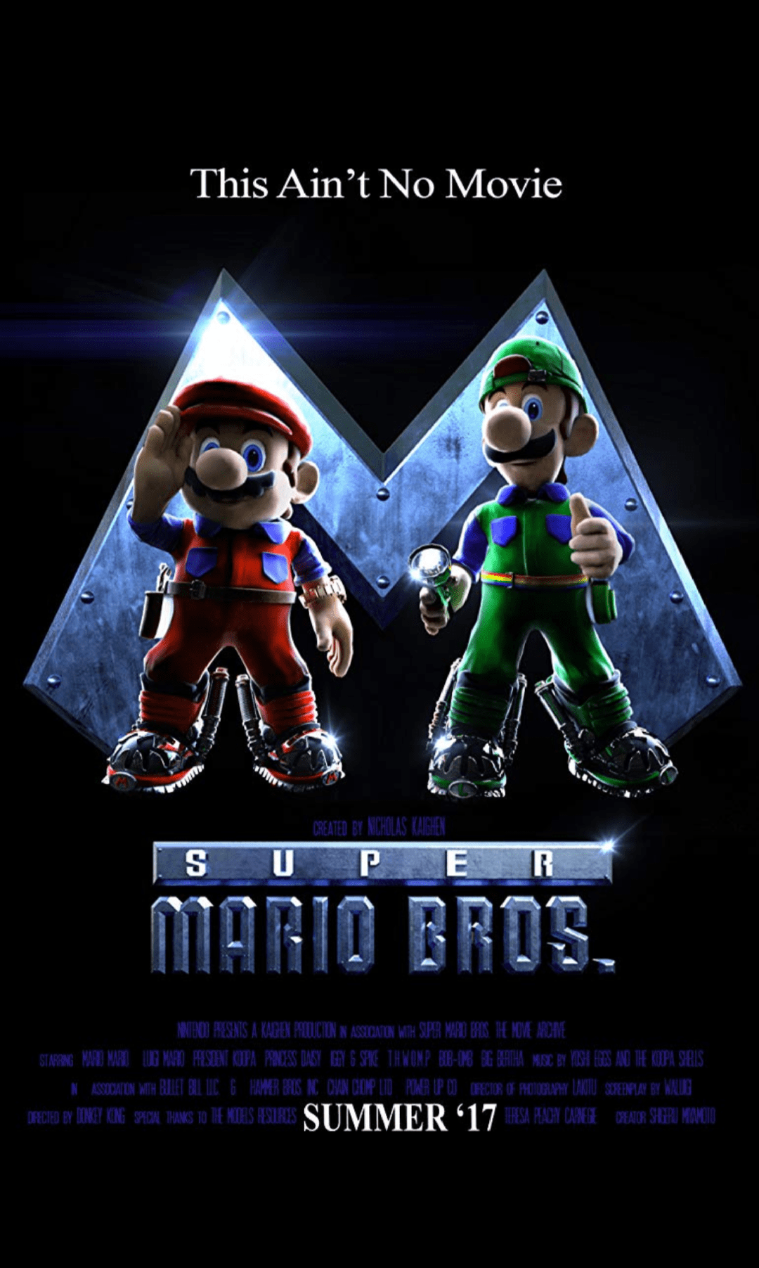 The IMDb poster for the next Mario movie casualnintendo