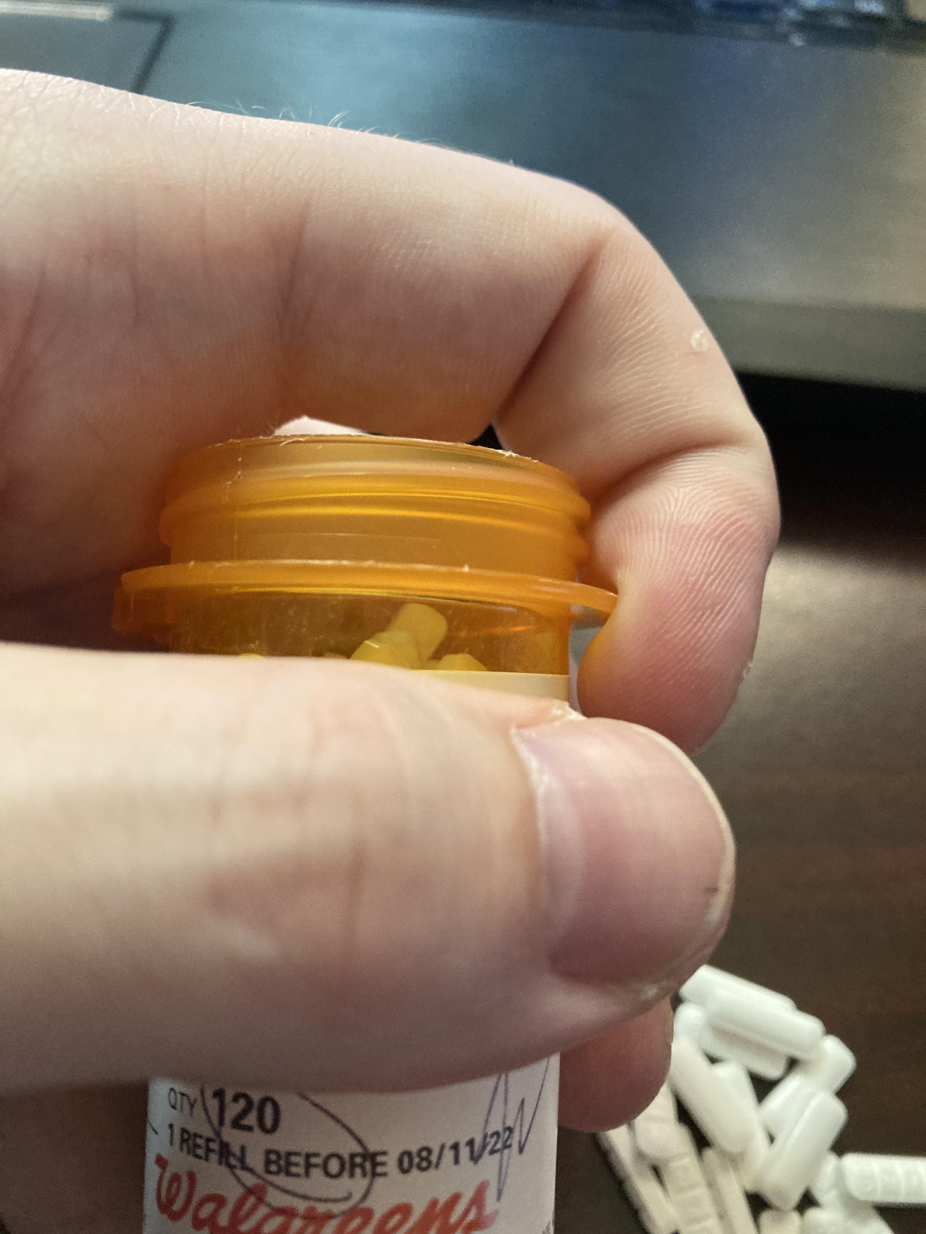 Refill day! 120 a Month and 30 0.25mg Triazolam benzodiazepines