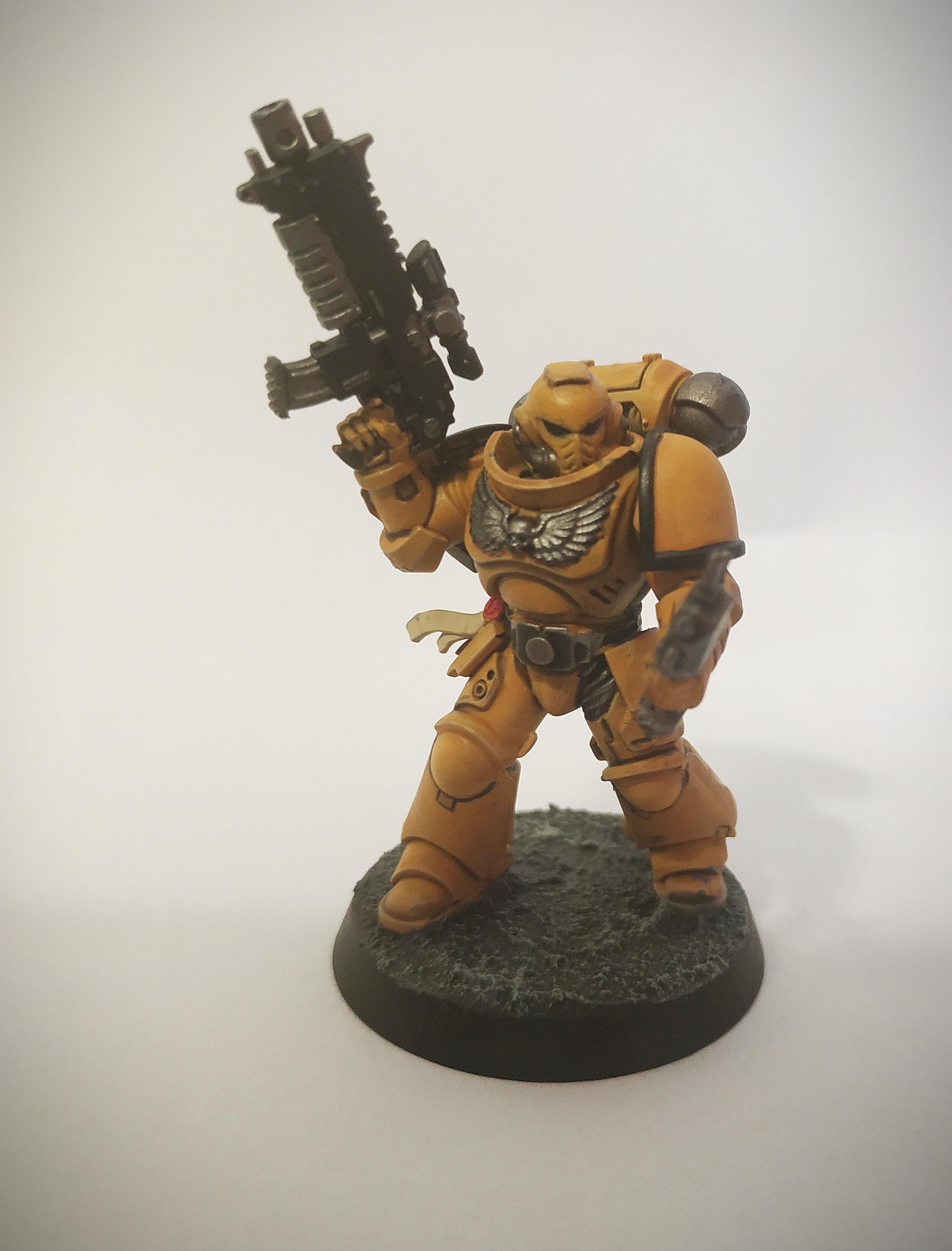 First step in 40k, not the easiest road ! ImperialFists