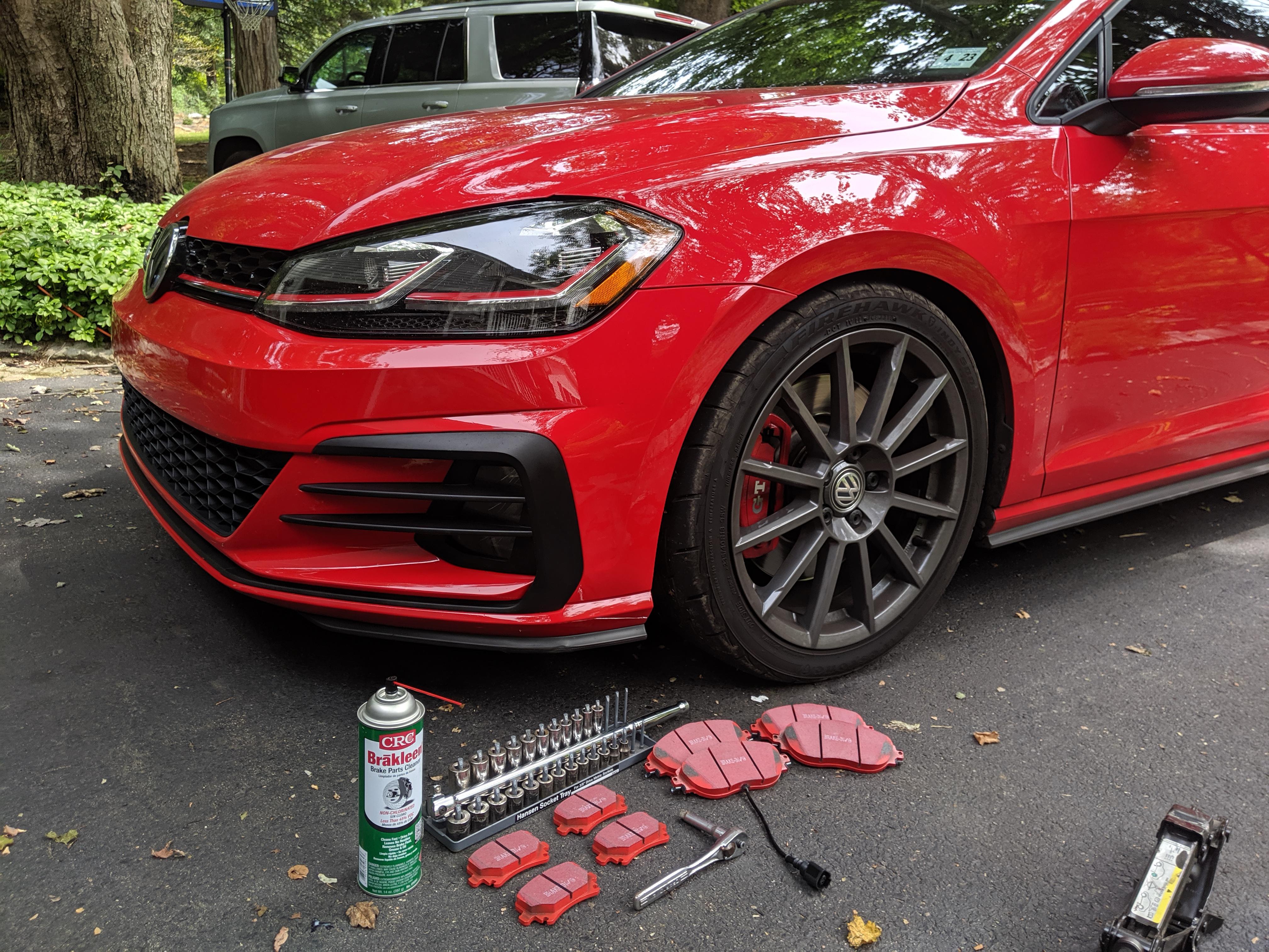 Brake Job on the Mk 7.5 Today! r/GolfGTI