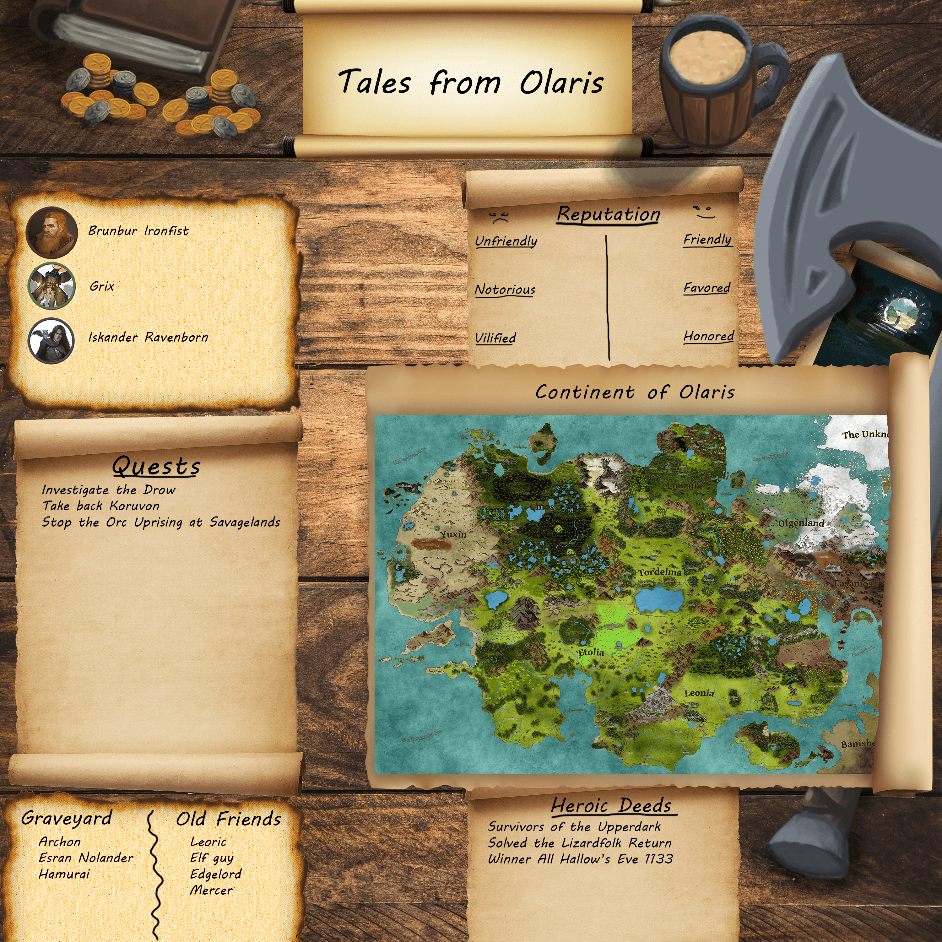 Current D&D Landing Page r/Roll20