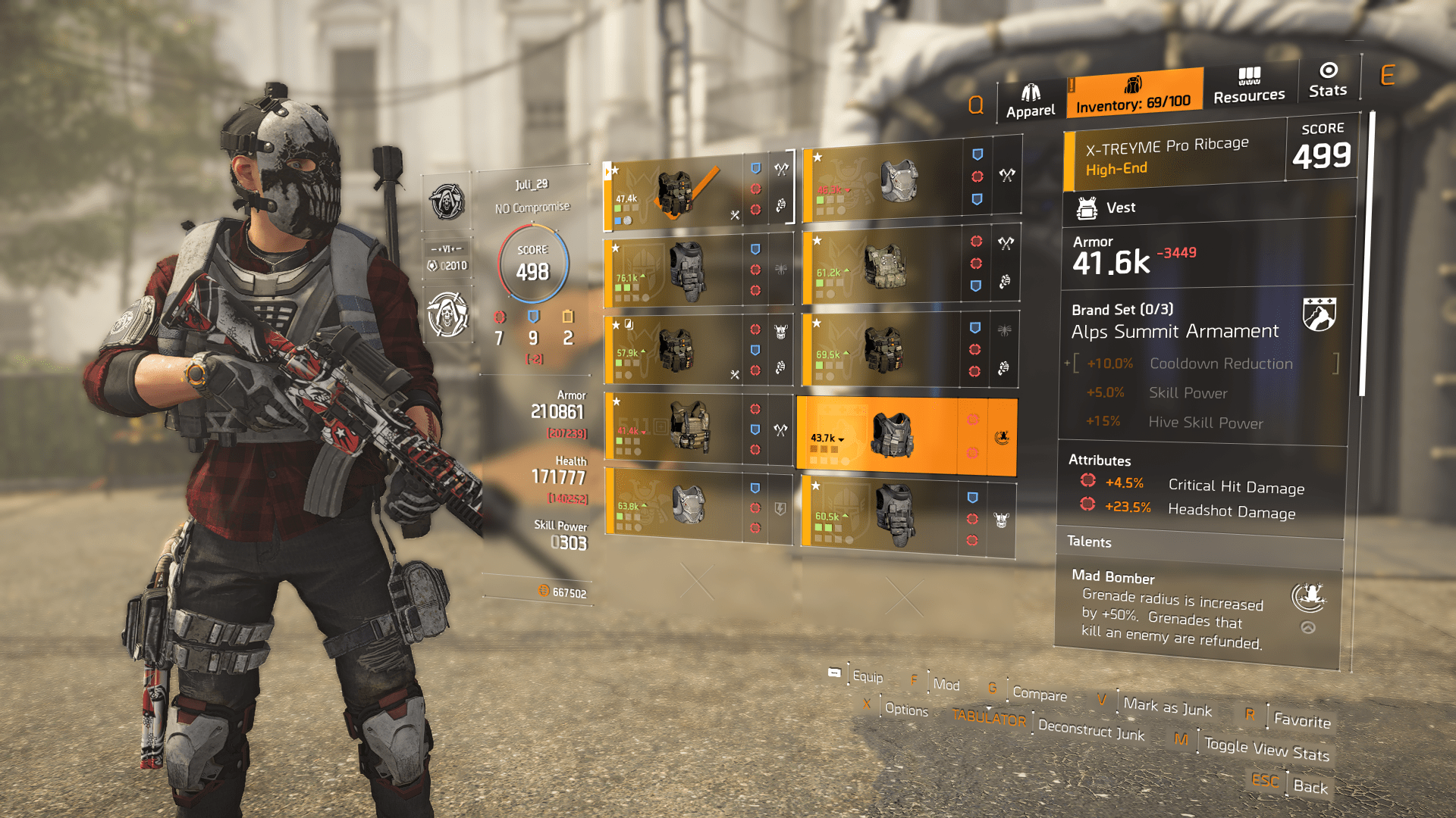 23,5 HS Body Armour r/thedivision