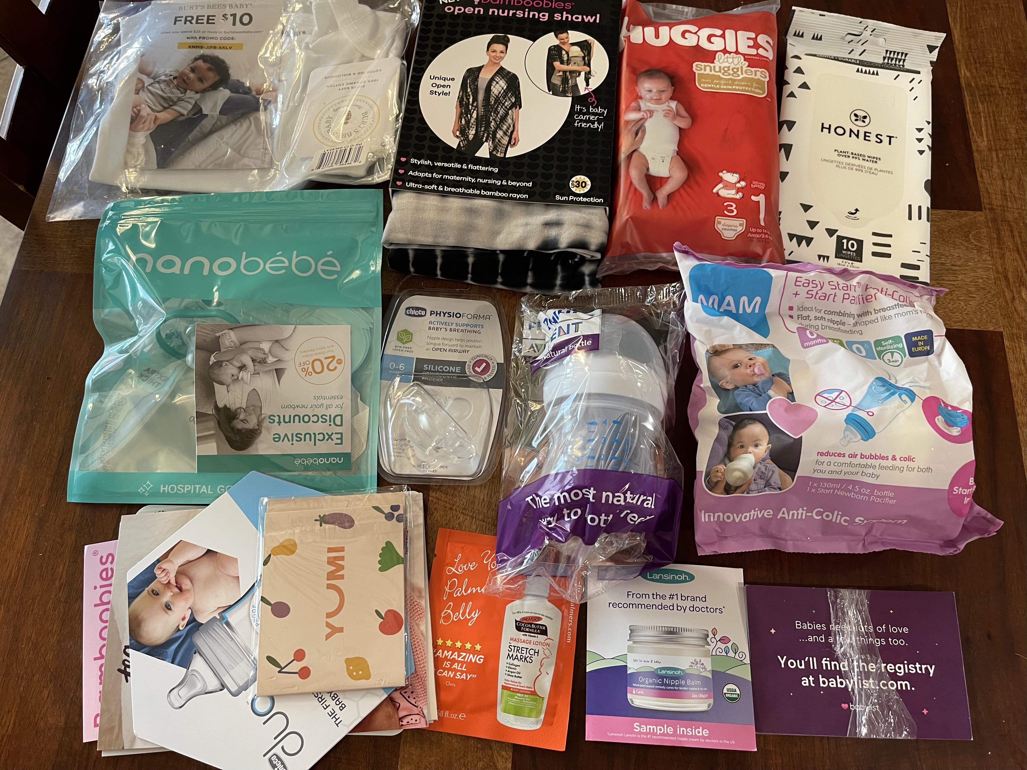 MAMAS!! I got my “free” hello baby box??! You do pay for 5.99