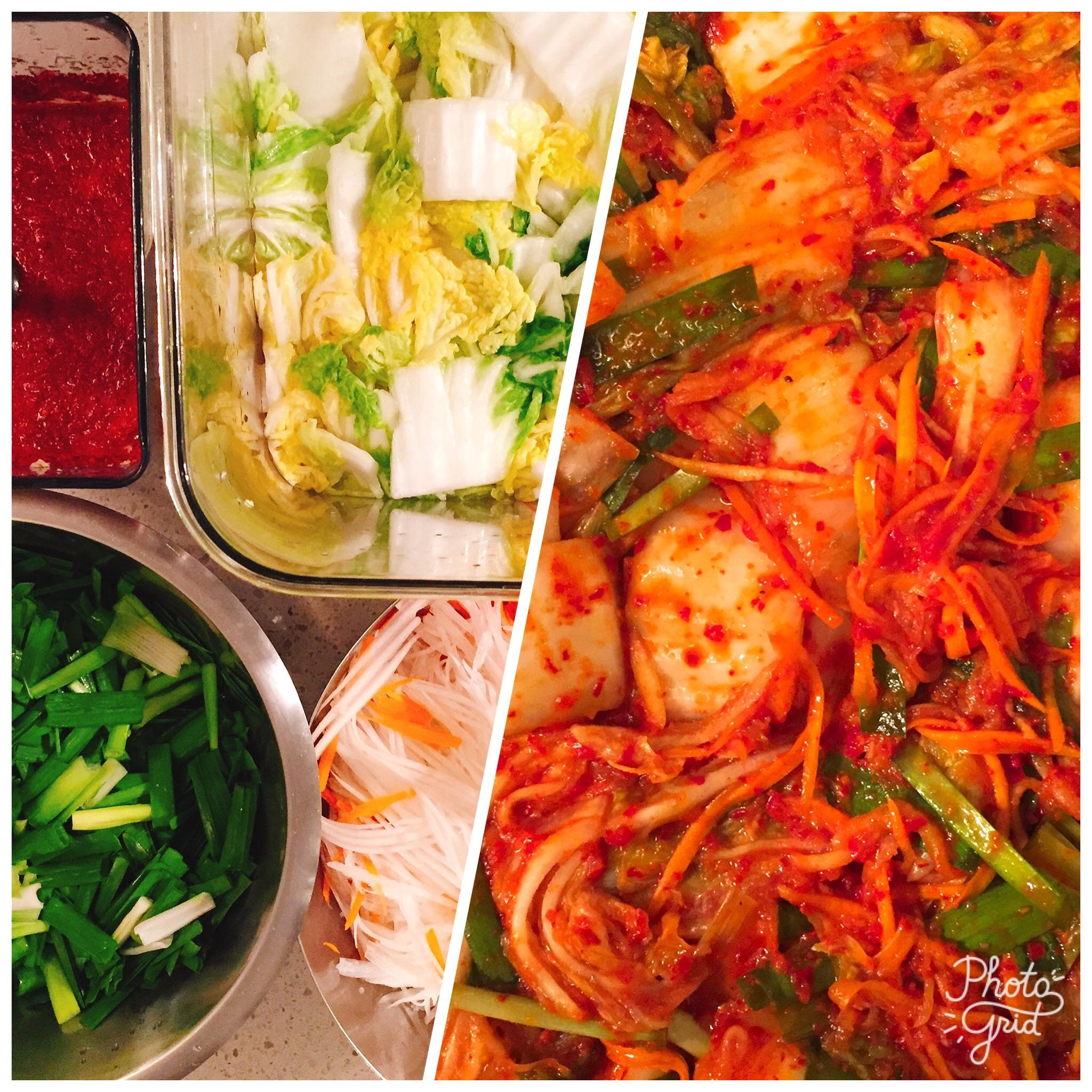 [homemade] Napa cabbage kimchi r/food
