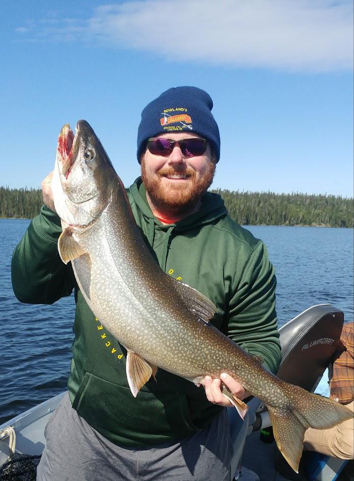 Finally got a Manitoba Master Angler Lake Trout. r/Fishing