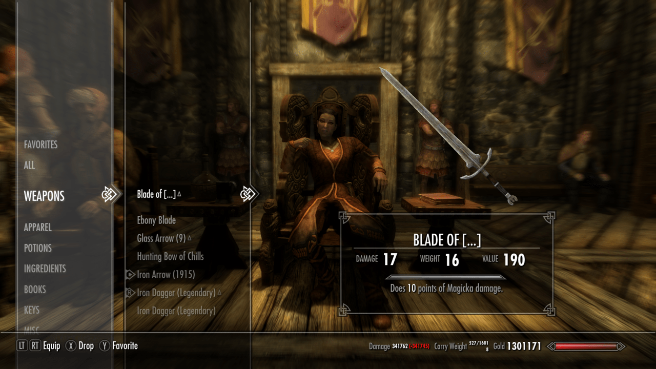 Jarl Maven BlackBriar just named me Thane of Riften. She's apparently
