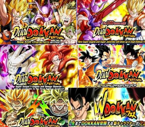 Every Gogeta so far has been released on a dual dokkan fest