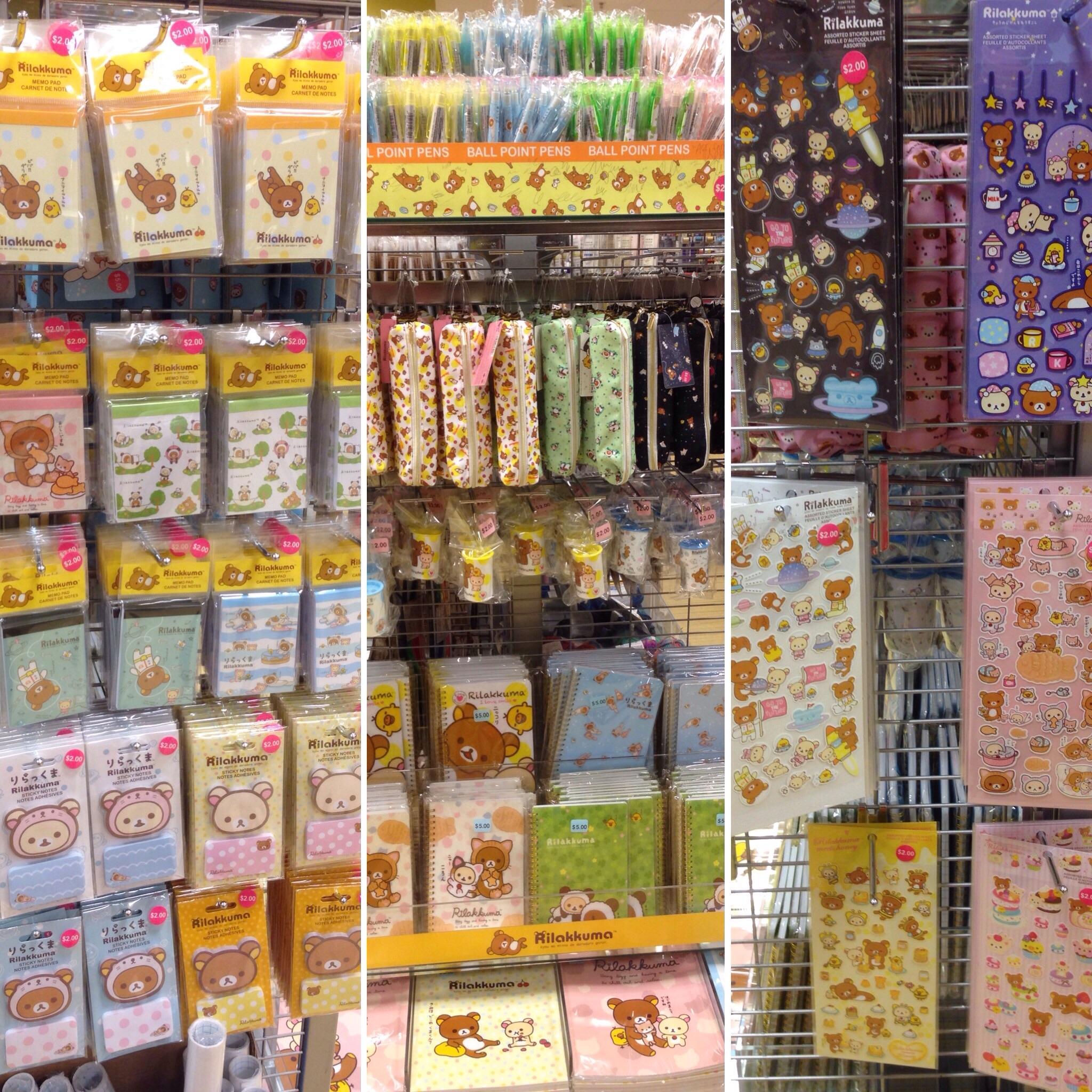 Daiso sells Rilakkuma stationery r/rilakkuma