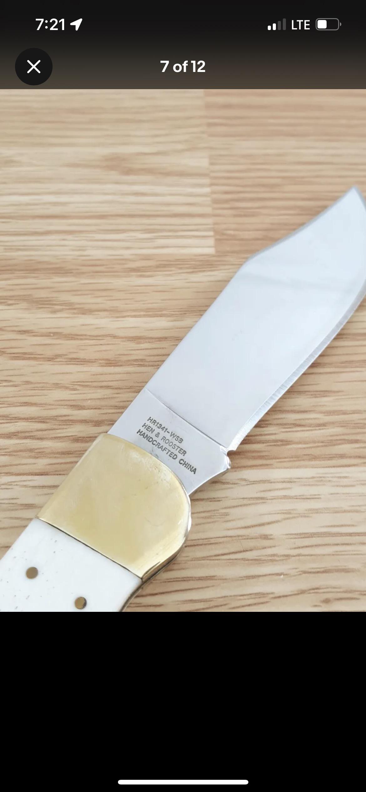 Hen & Rooster pocket knives made in China. These are Dark times for