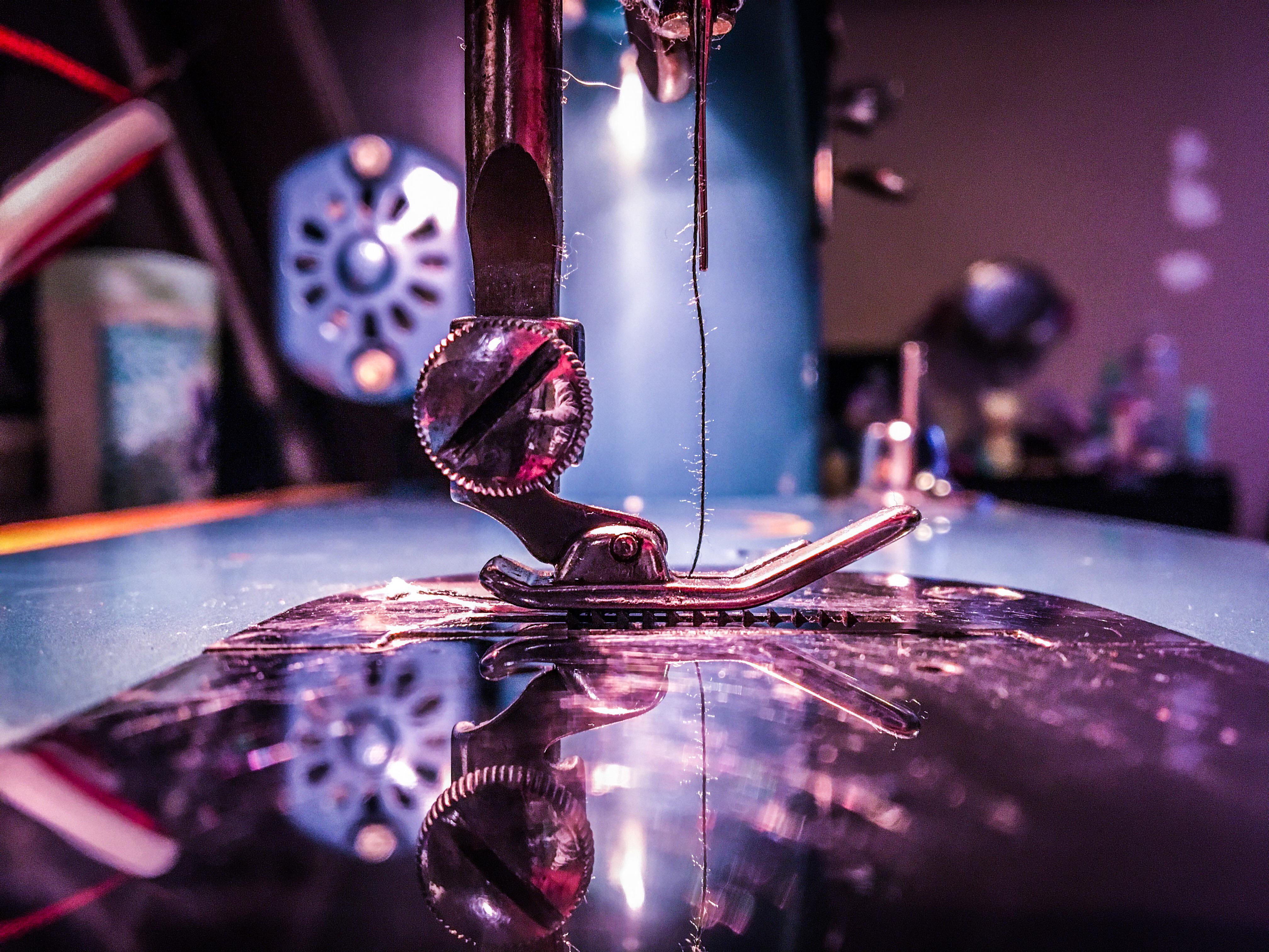 My first sewing machine and I broke the needle on my first practice run