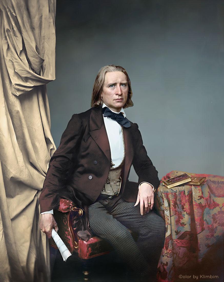 Franz Liszt r/ColorizedHistory