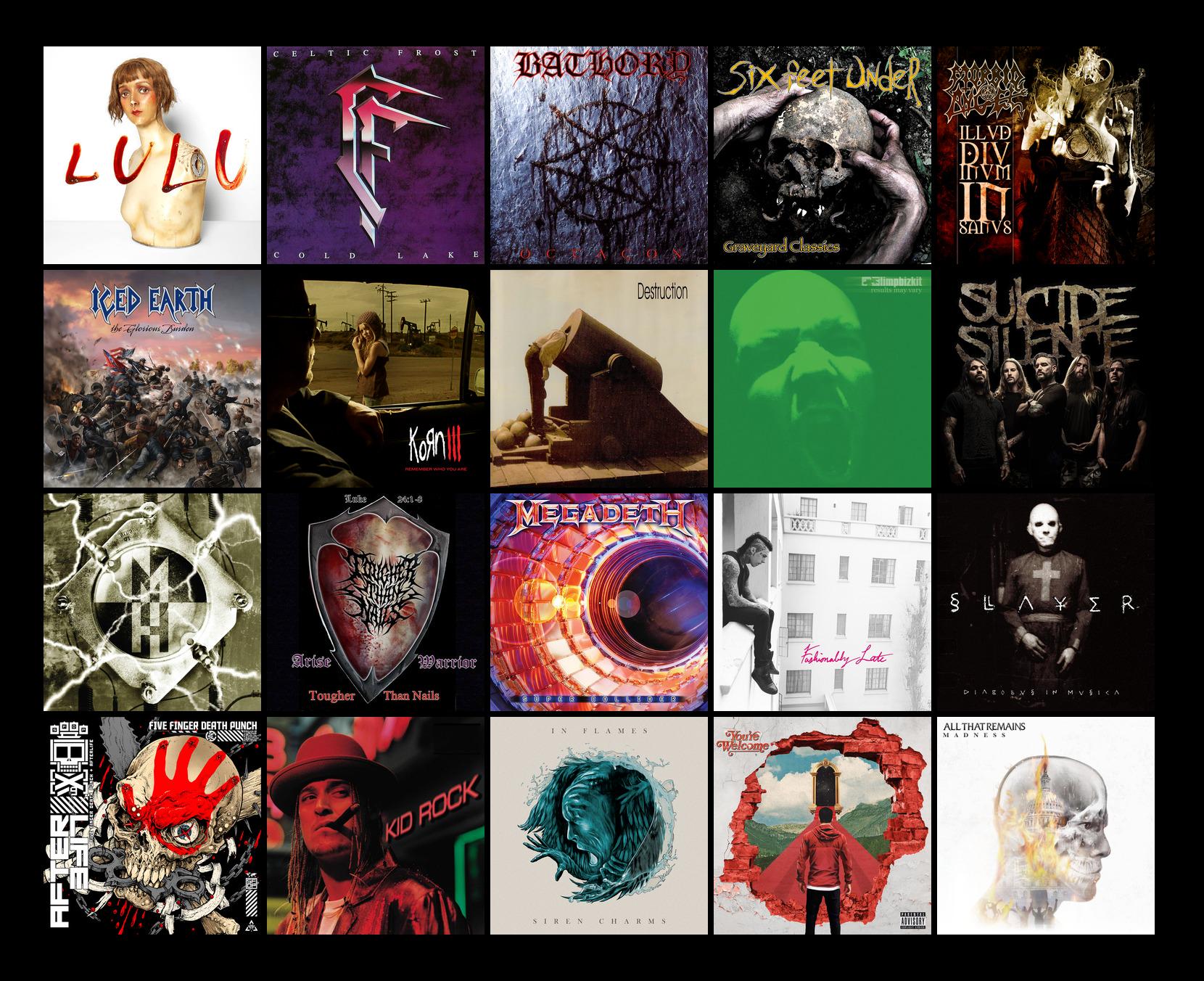 Worst Metal Album Tournament Updated r/MetalForTheMasses