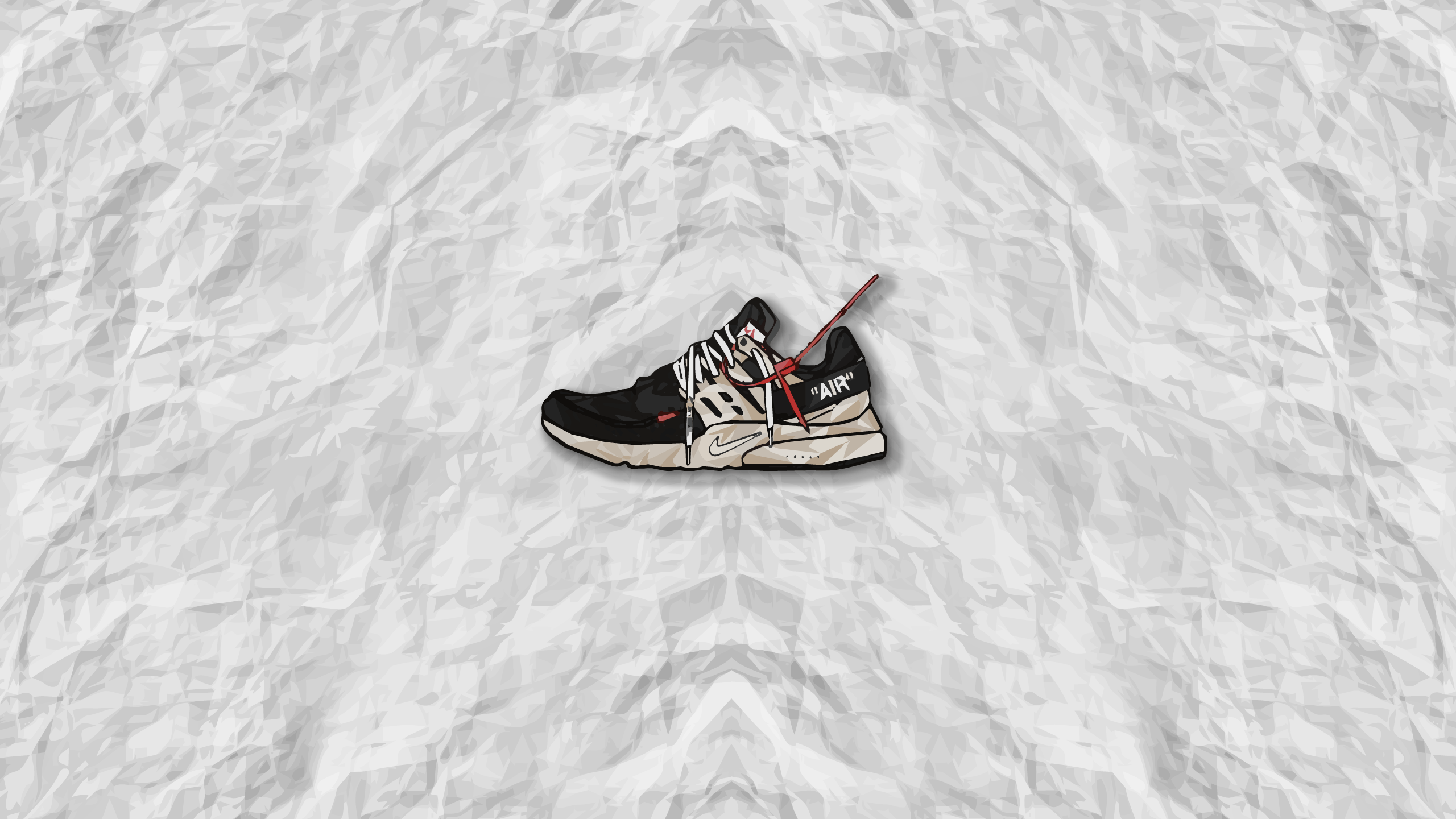 Nike OffWhite Presto [2560x1440] r/wallpaper
