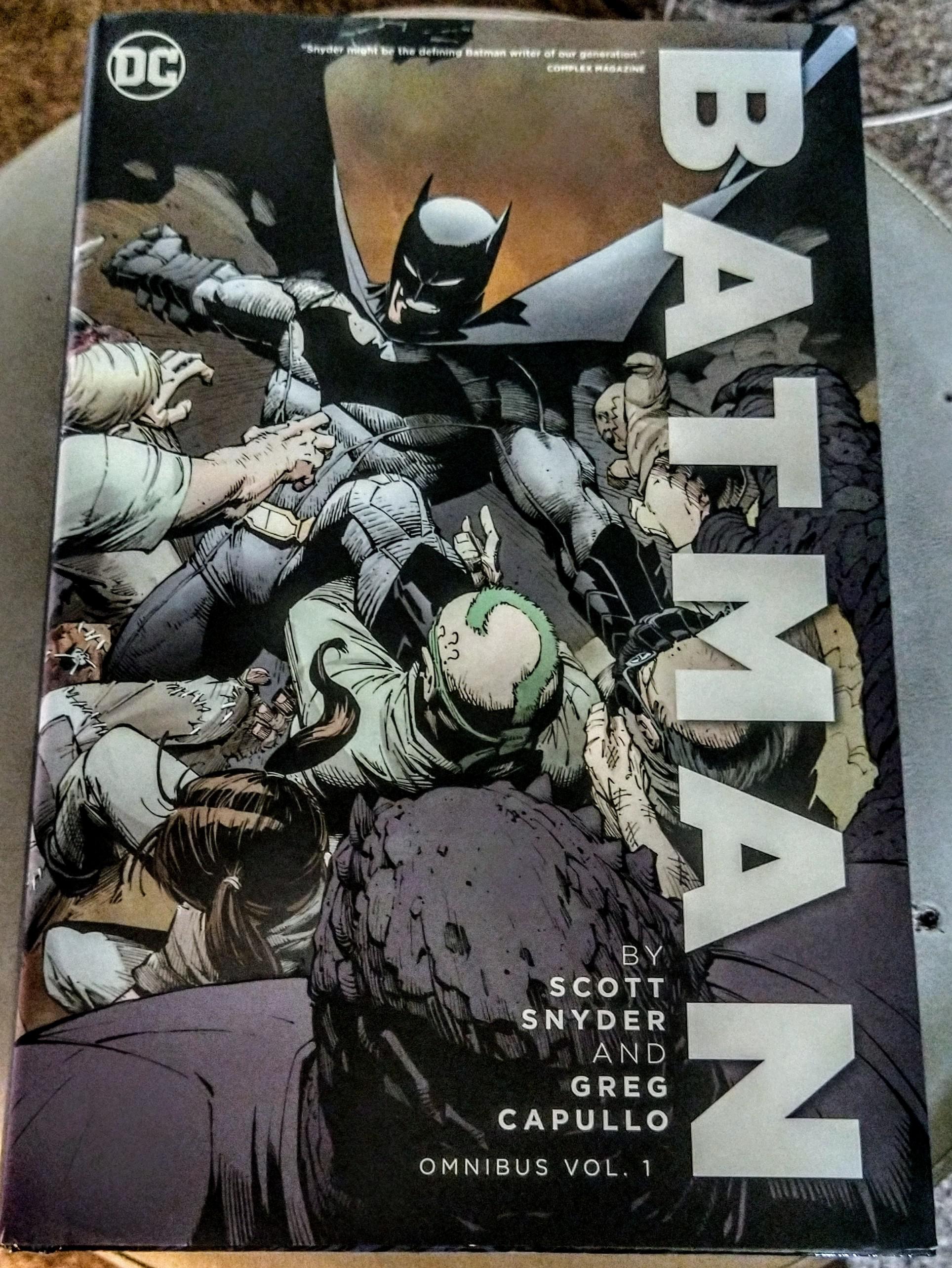 [Cover] Batman, by Scott Snyder and Greg Capullo, Omnibus, vol 1