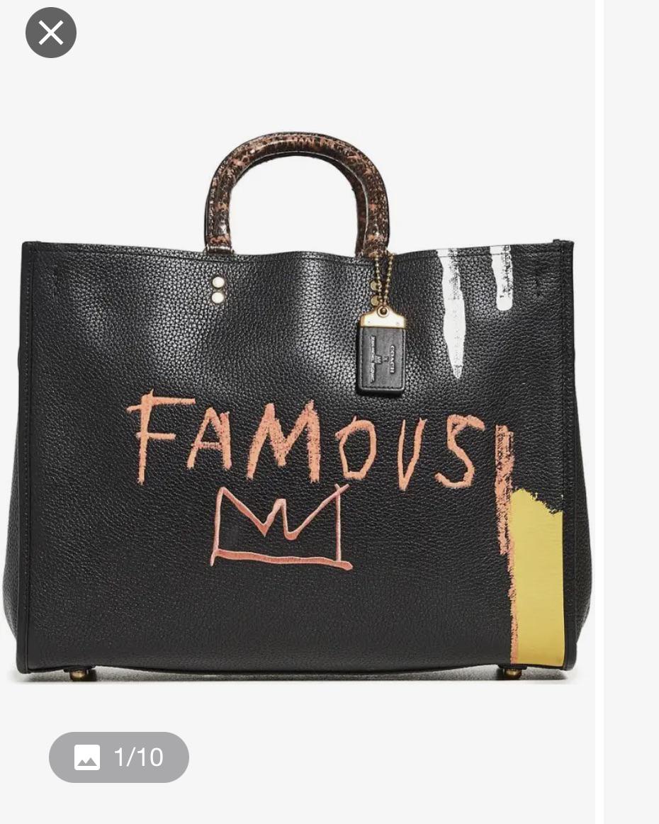 Coach x Basquiat bags this or something else from the collection. r