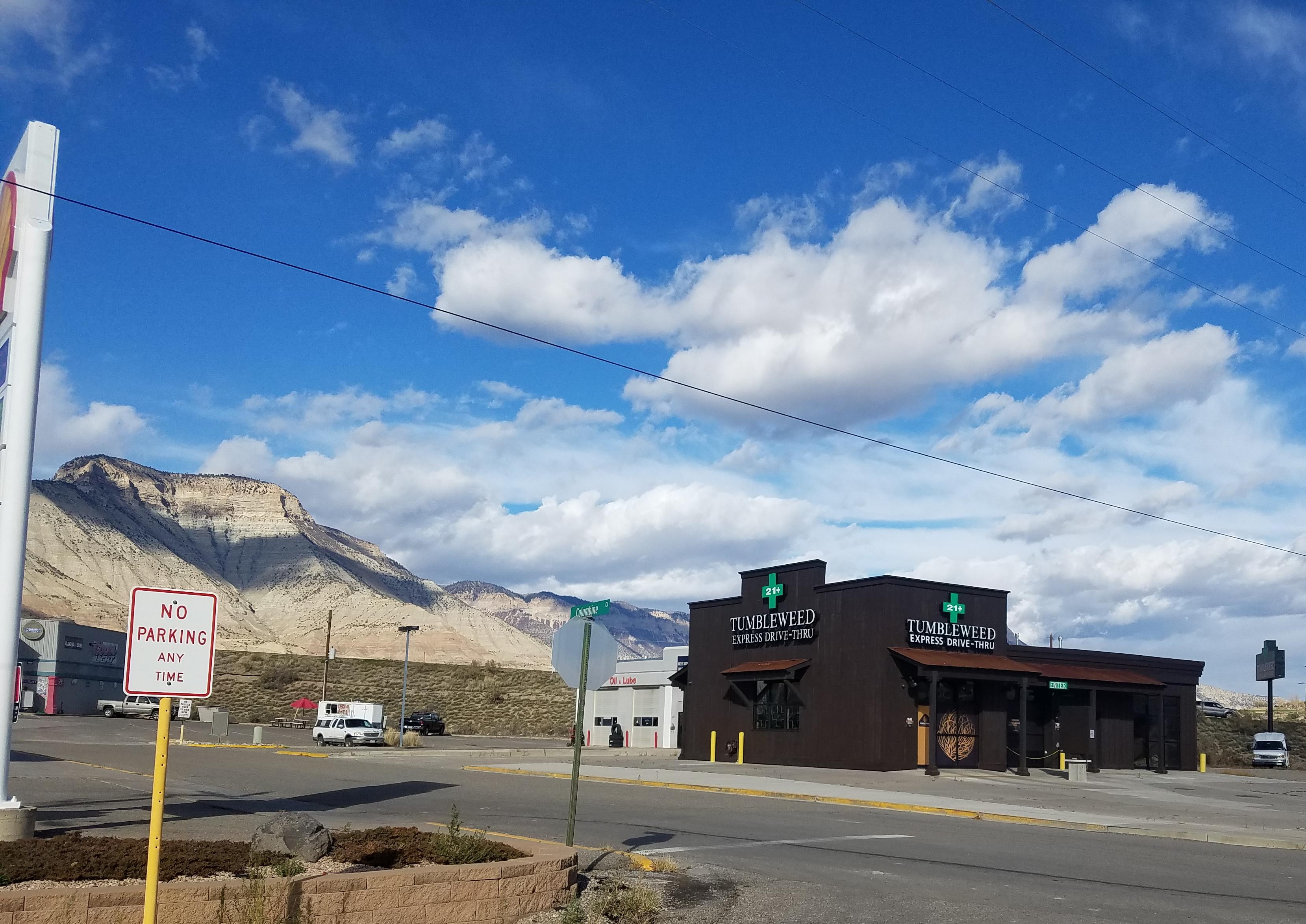 A drive through weed store opened in my town. r/trees
