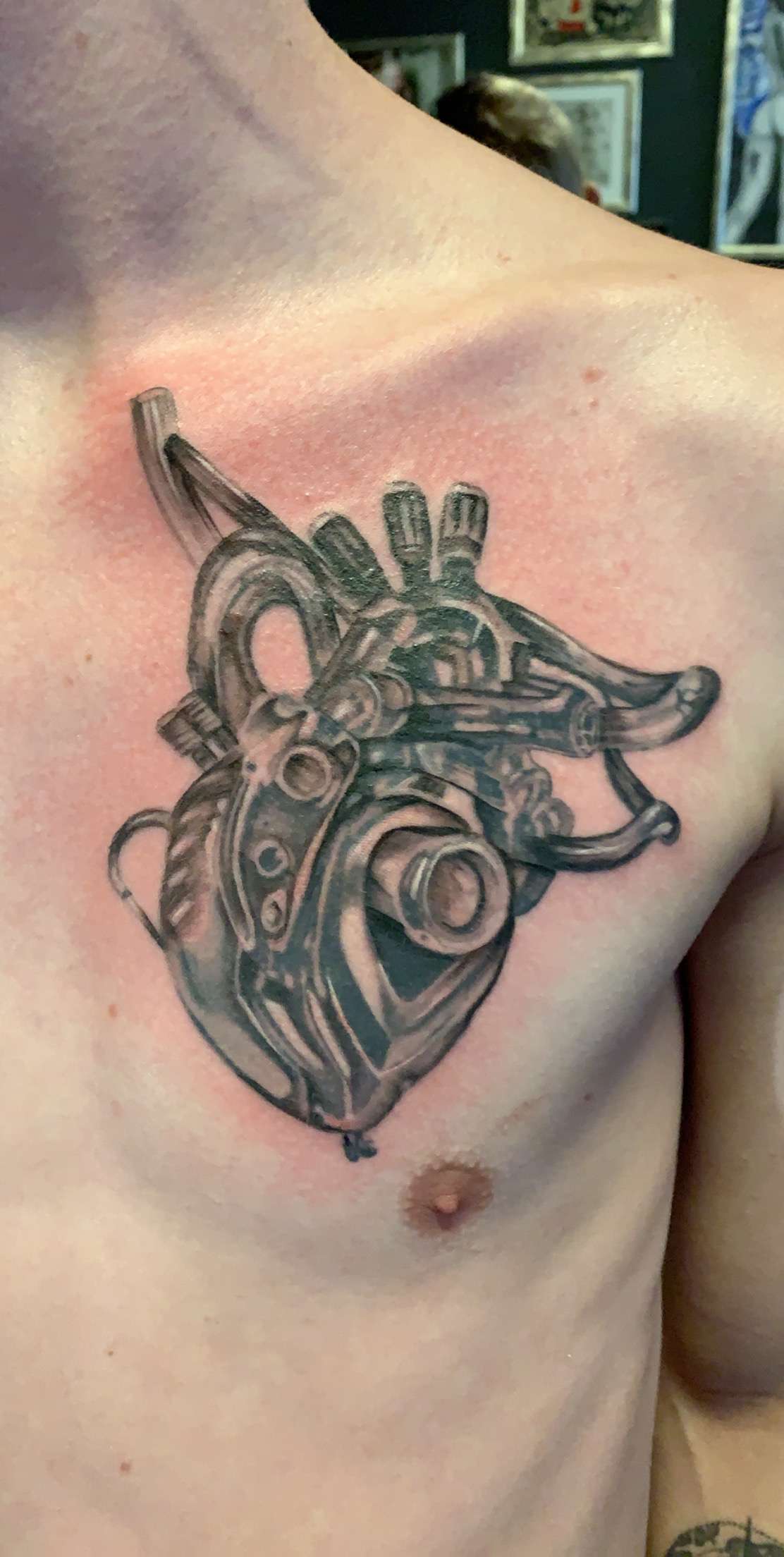 Mechanical heart r/tattoo