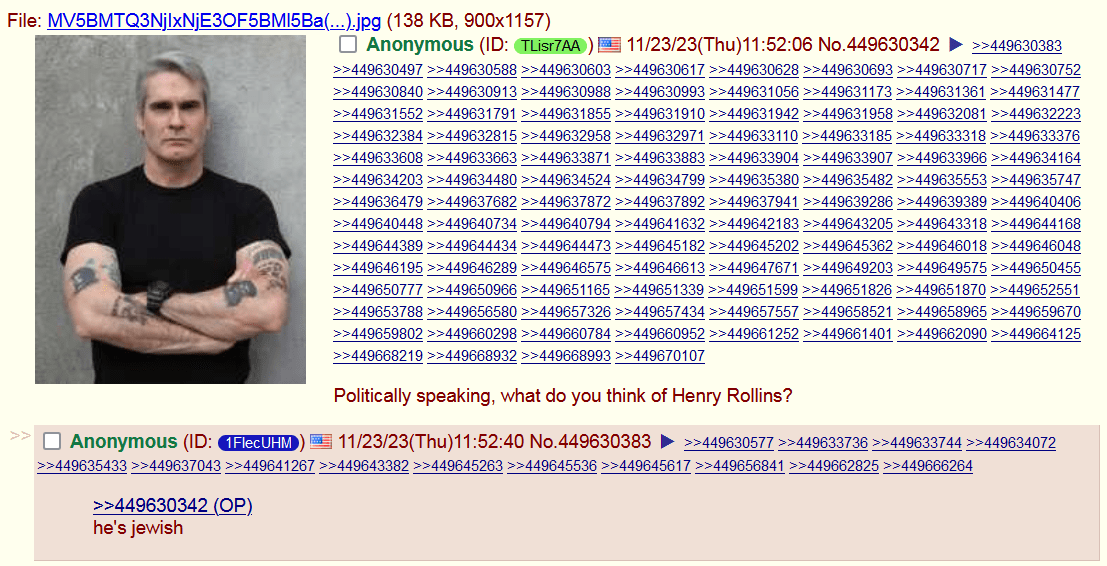 Meanwhile, on /pol/ Politically Incorrect r/4chan