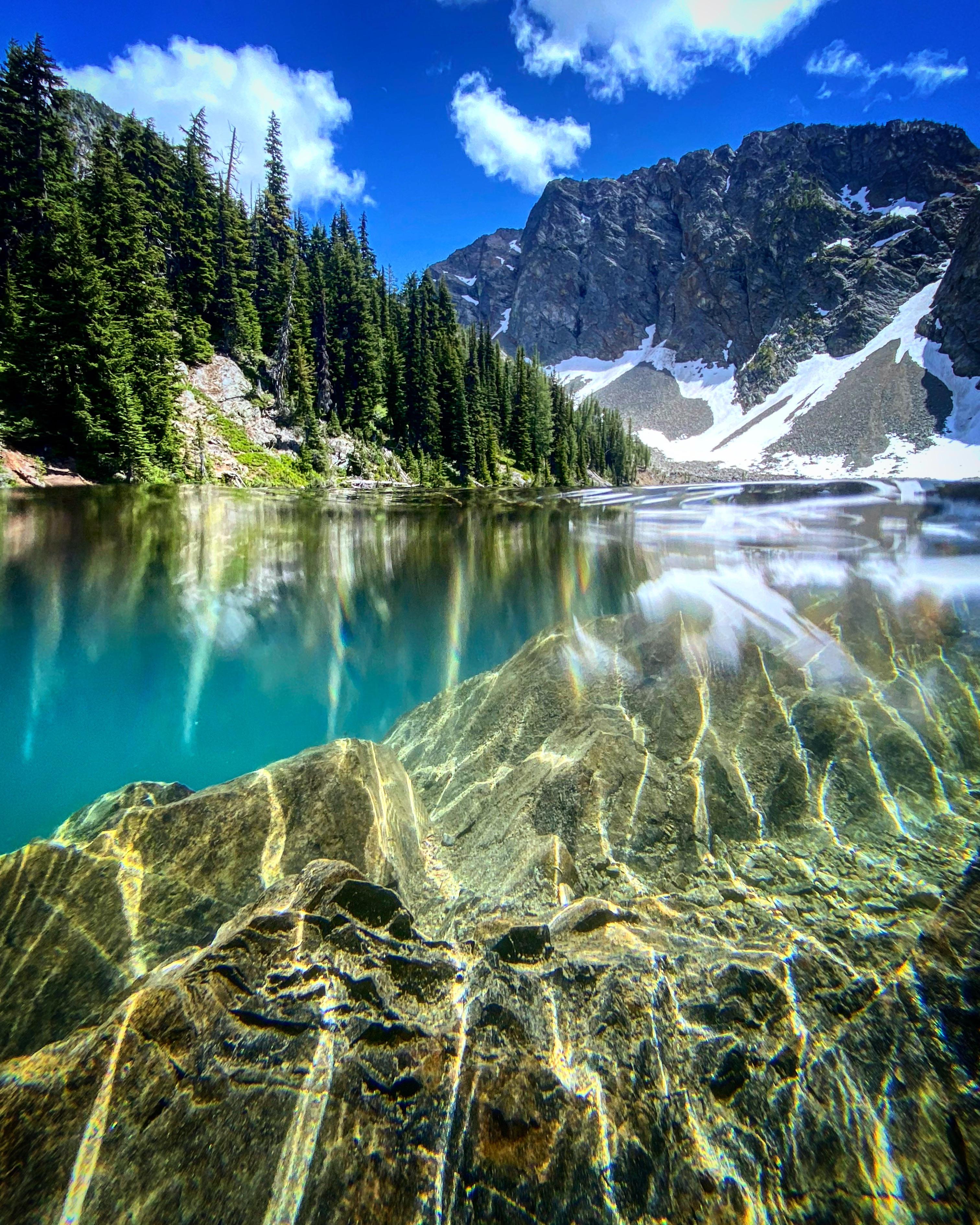 Blue Lake, North Cascades, WA (3024x3780)(OC) r/EarthPorn