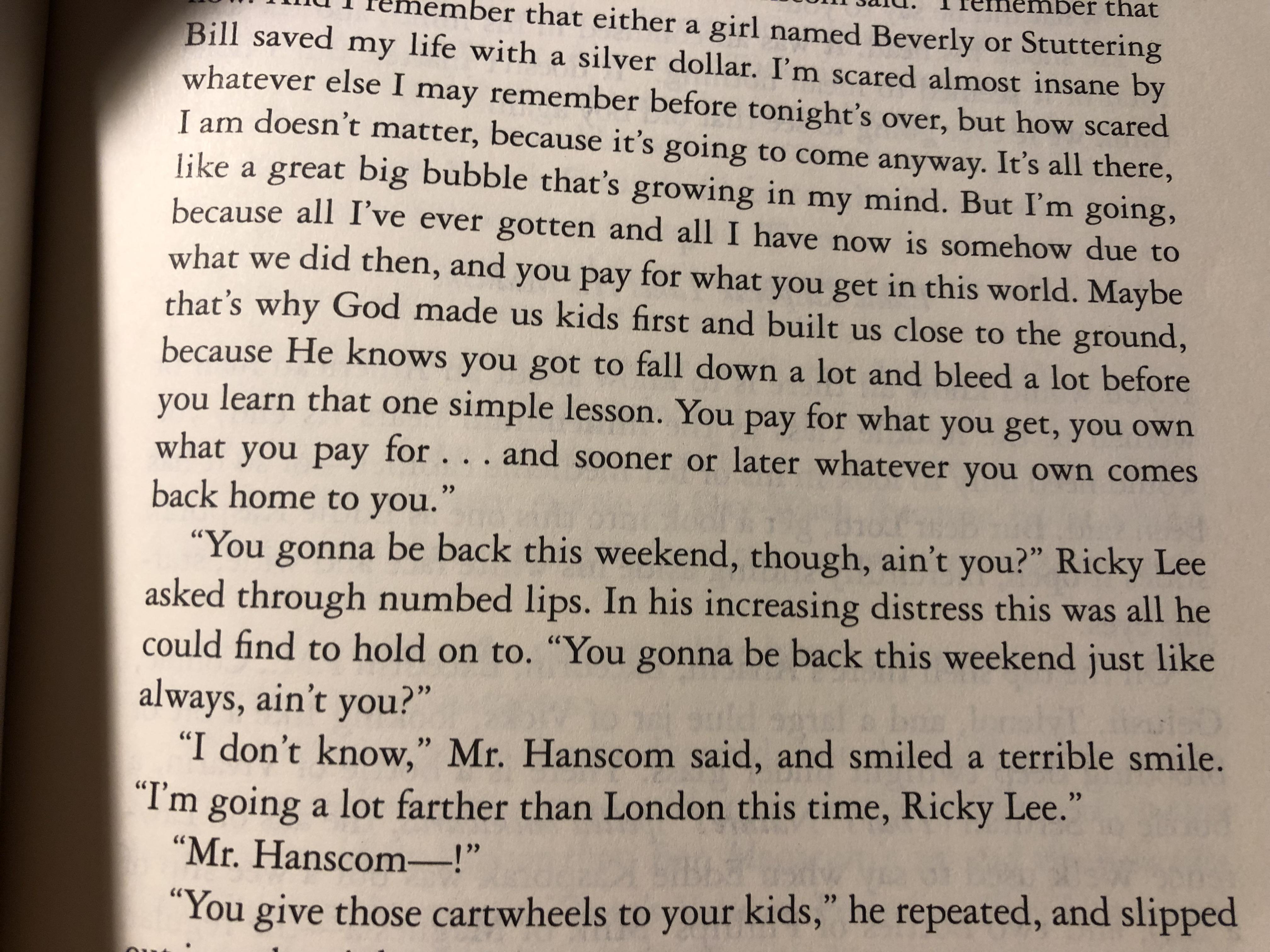 Pet Sematary reference in IT, loved Pet sematary and am already liking